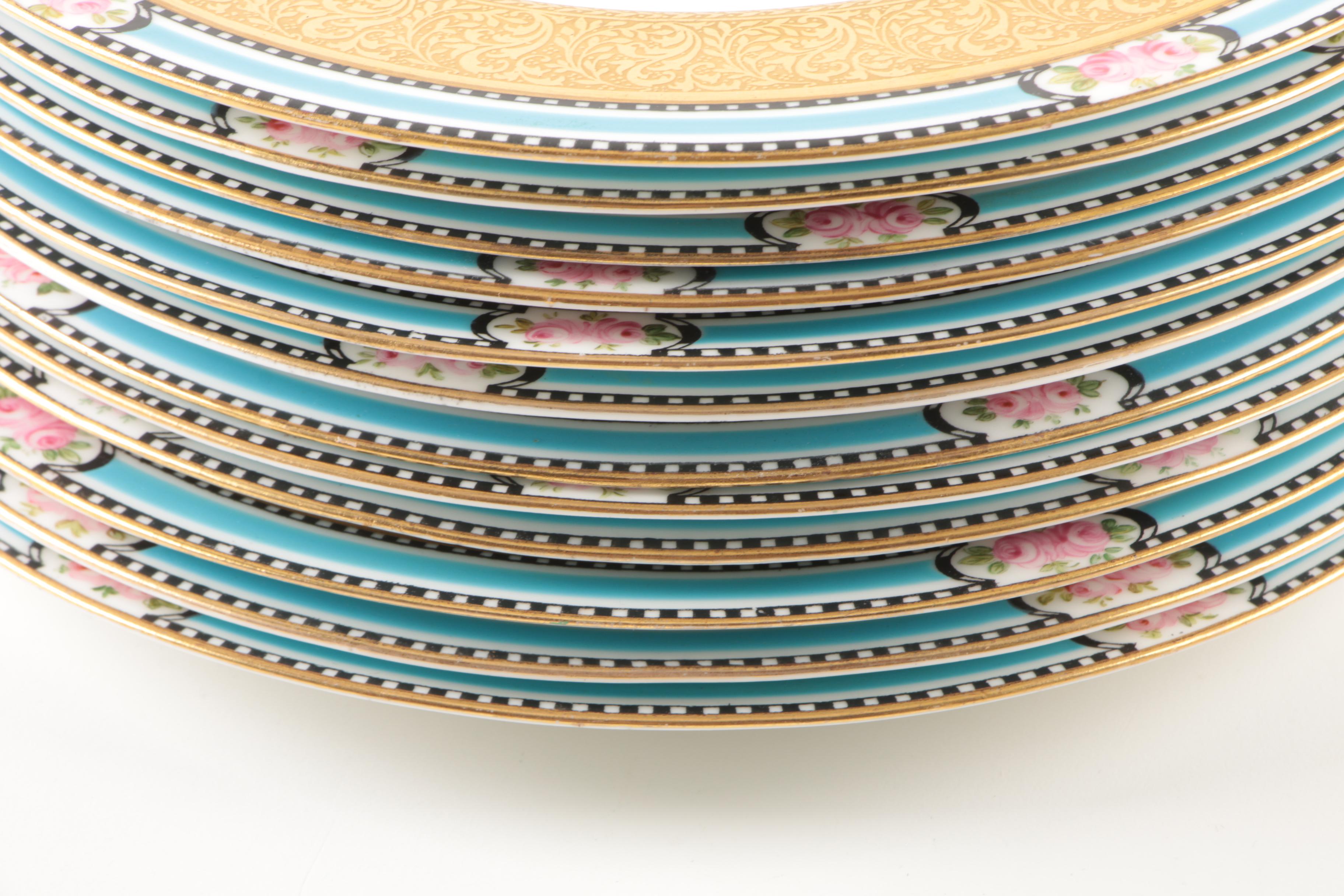 Vintage Royal Worcester Porcelain Plates