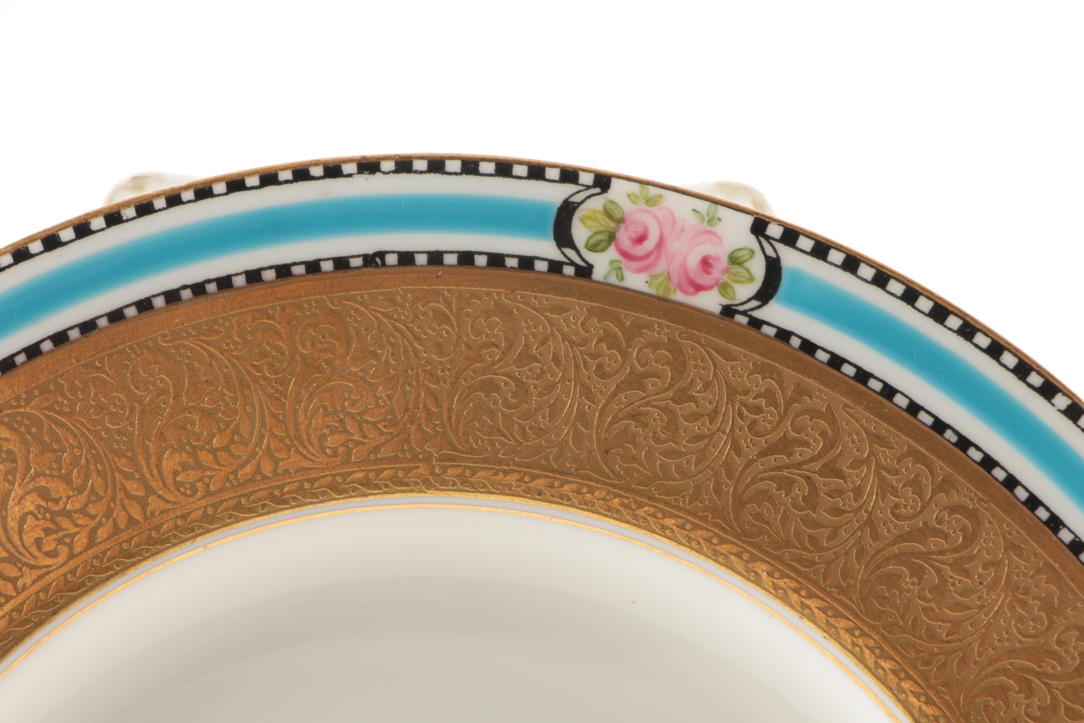 Vintage Royal Worcester Porcelain Plates