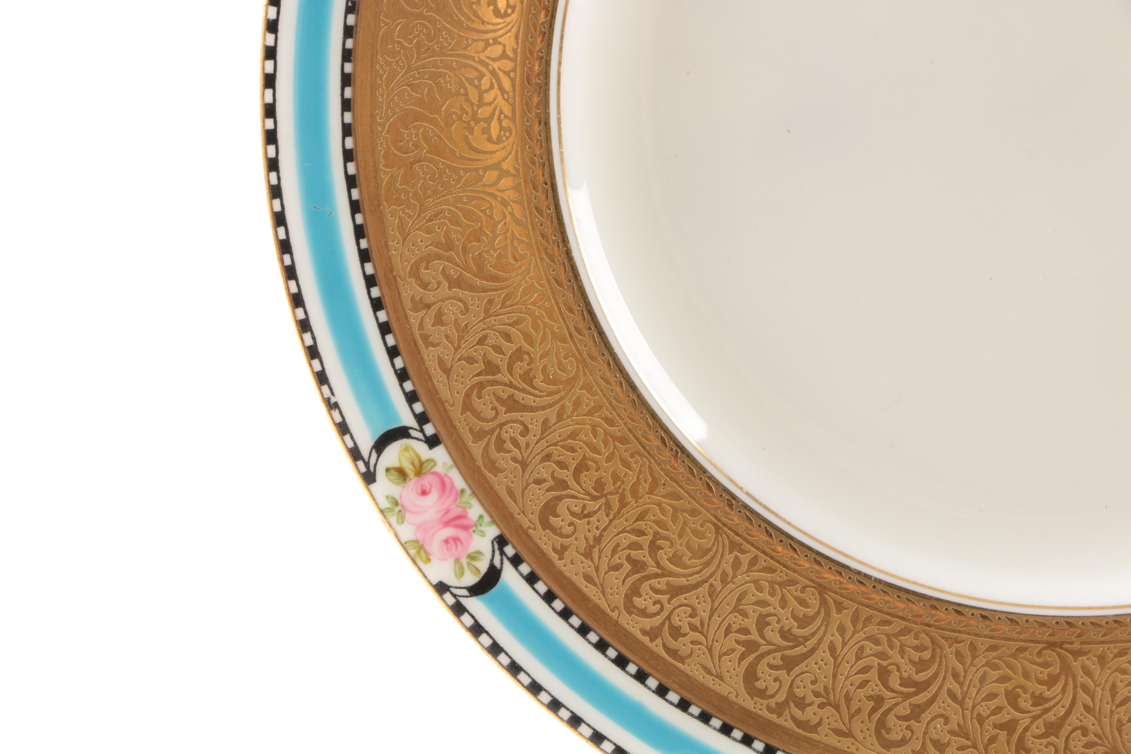 Vintage Royal Worcester Porcelain Plates