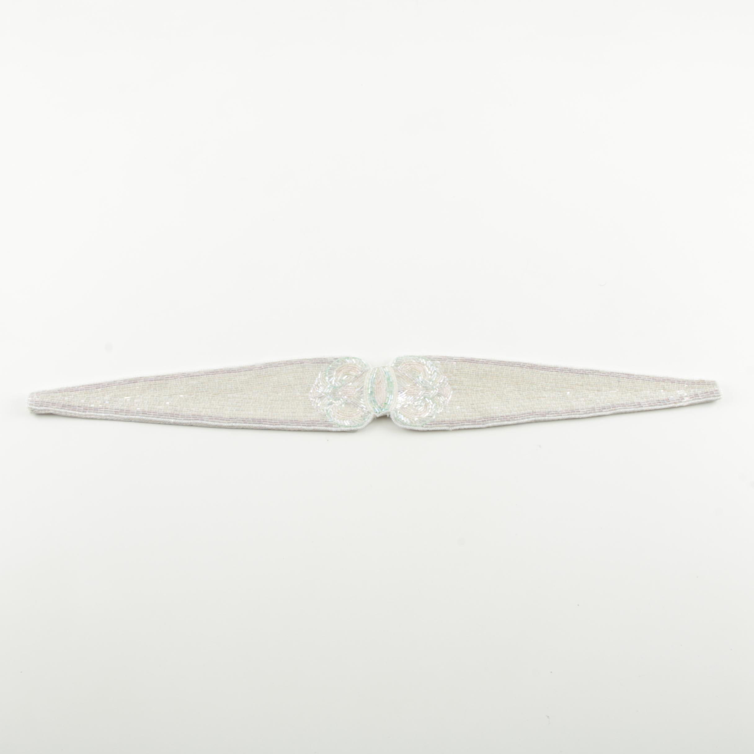 Vintage Christian Dior Ceintures Beaded Belt Piece