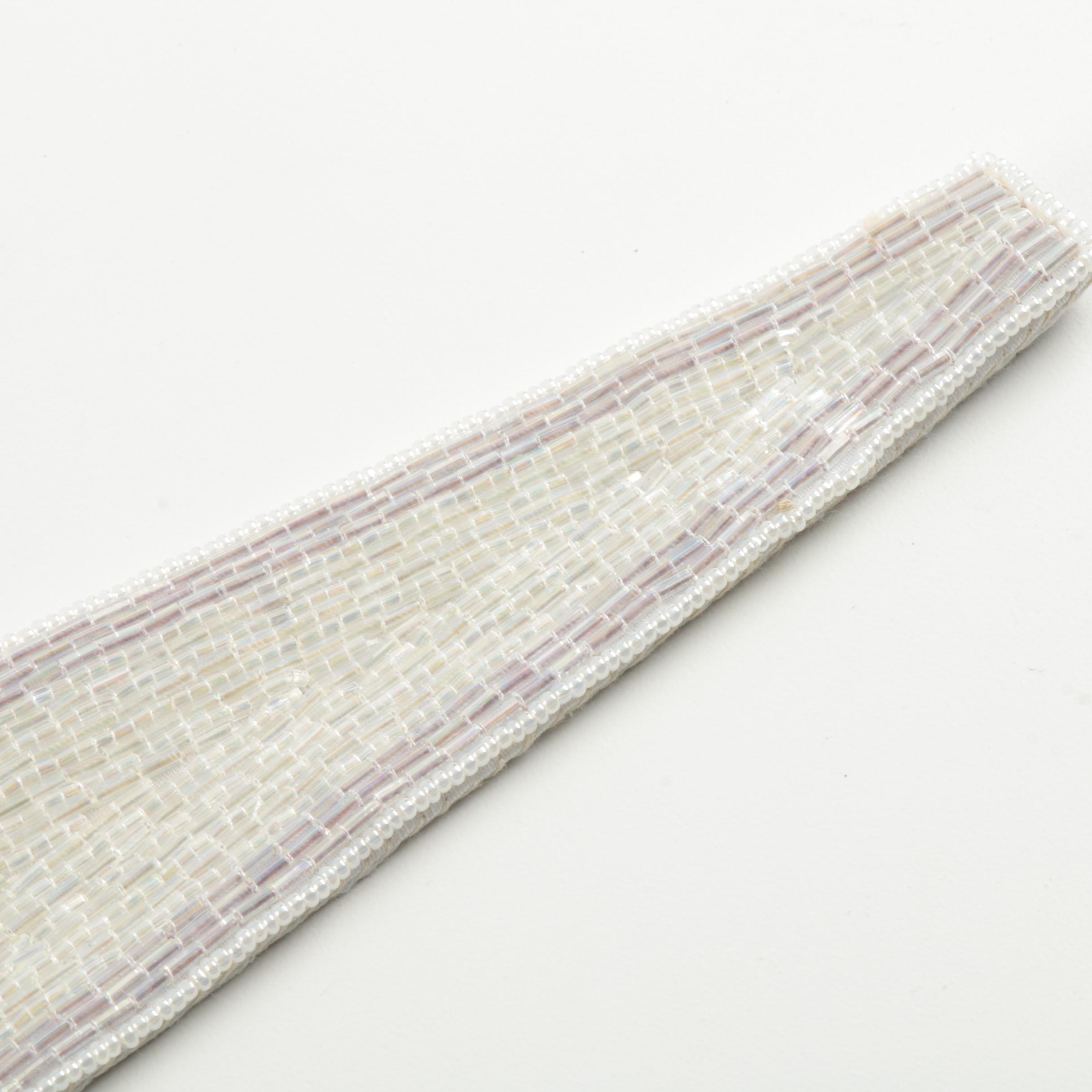 Vintage Christian Dior Ceintures Beaded Belt Piece