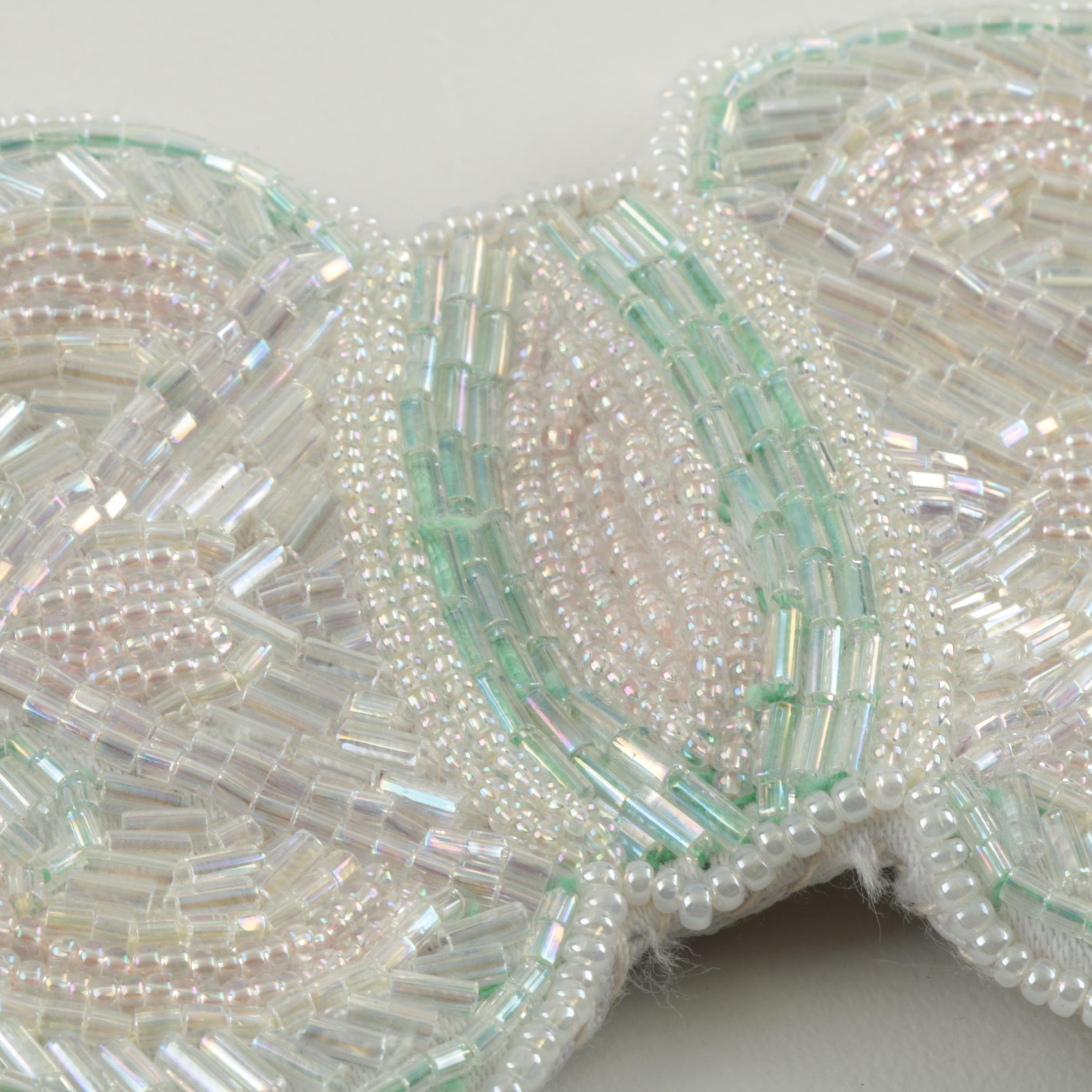 Vintage Christian Dior Ceintures Beaded Belt Piece