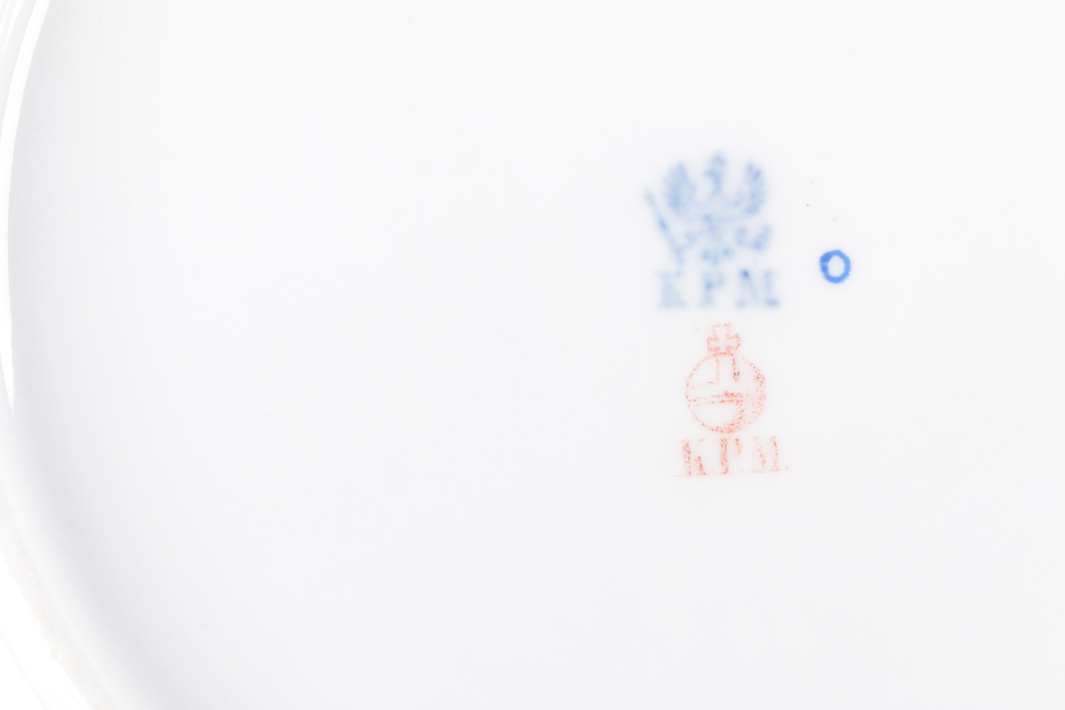 Königliche Porzellan Manufaktur Porcelain Shallow Bowls