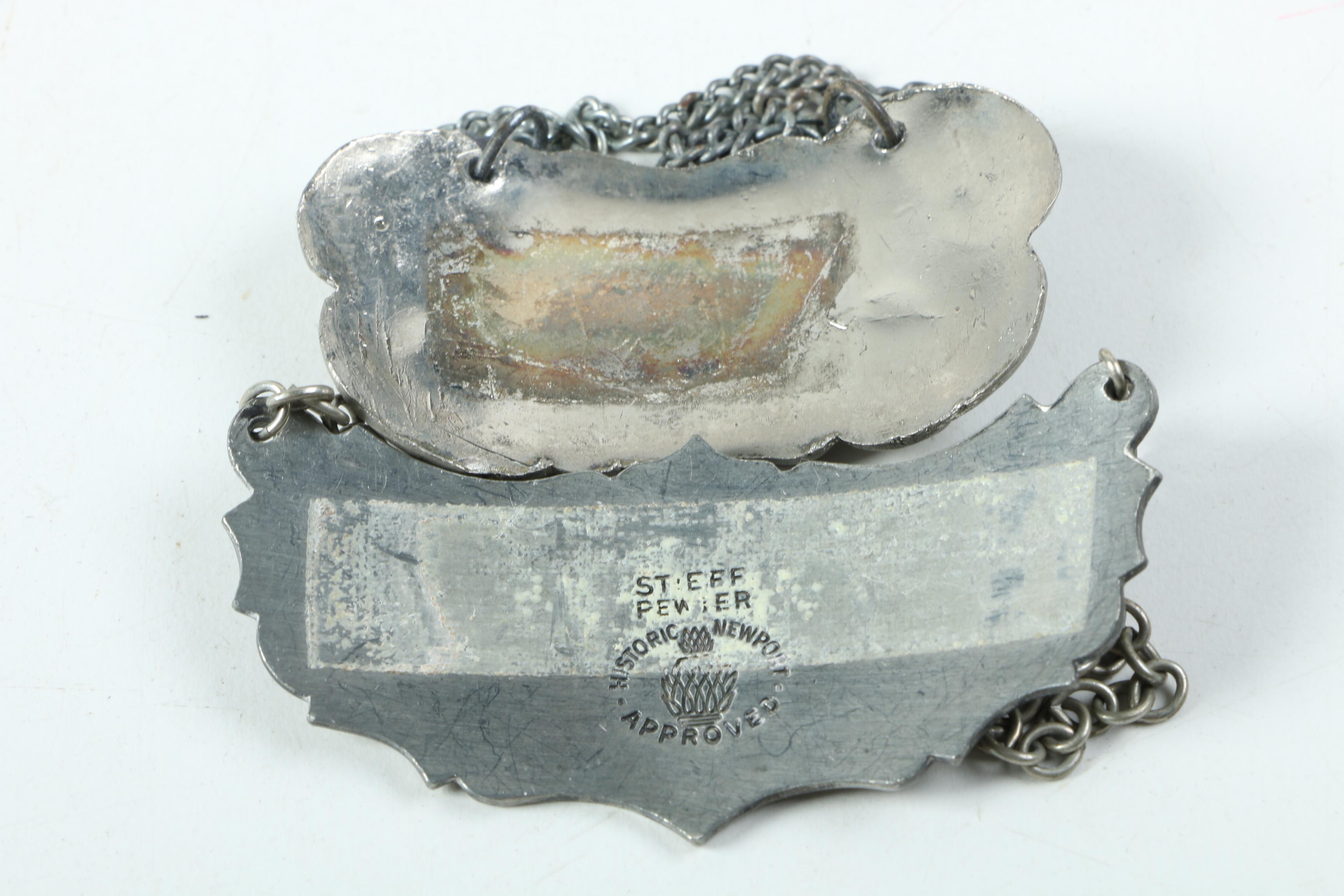 Salisbury Pewter "Chesapeake Bay" Cups and Assorted Pewter Barware