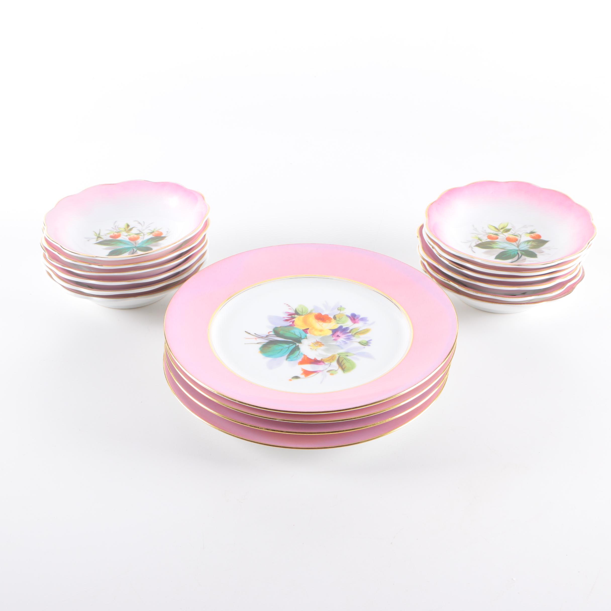 Floral Porcelain Tableware