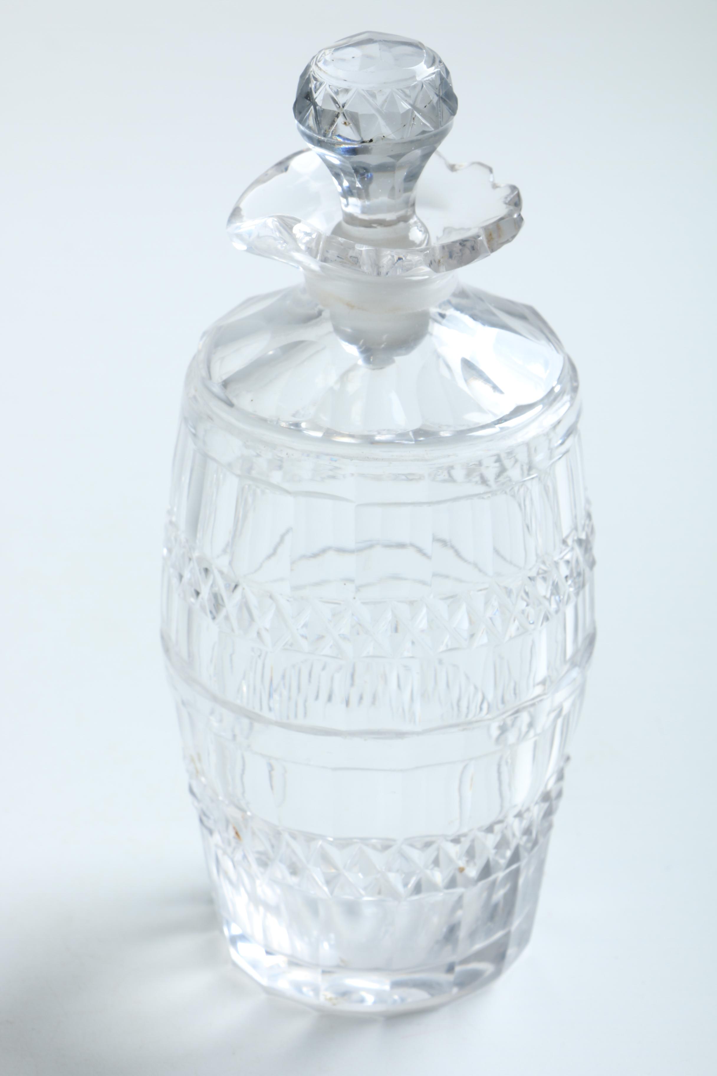 Pressed Glass Decanters