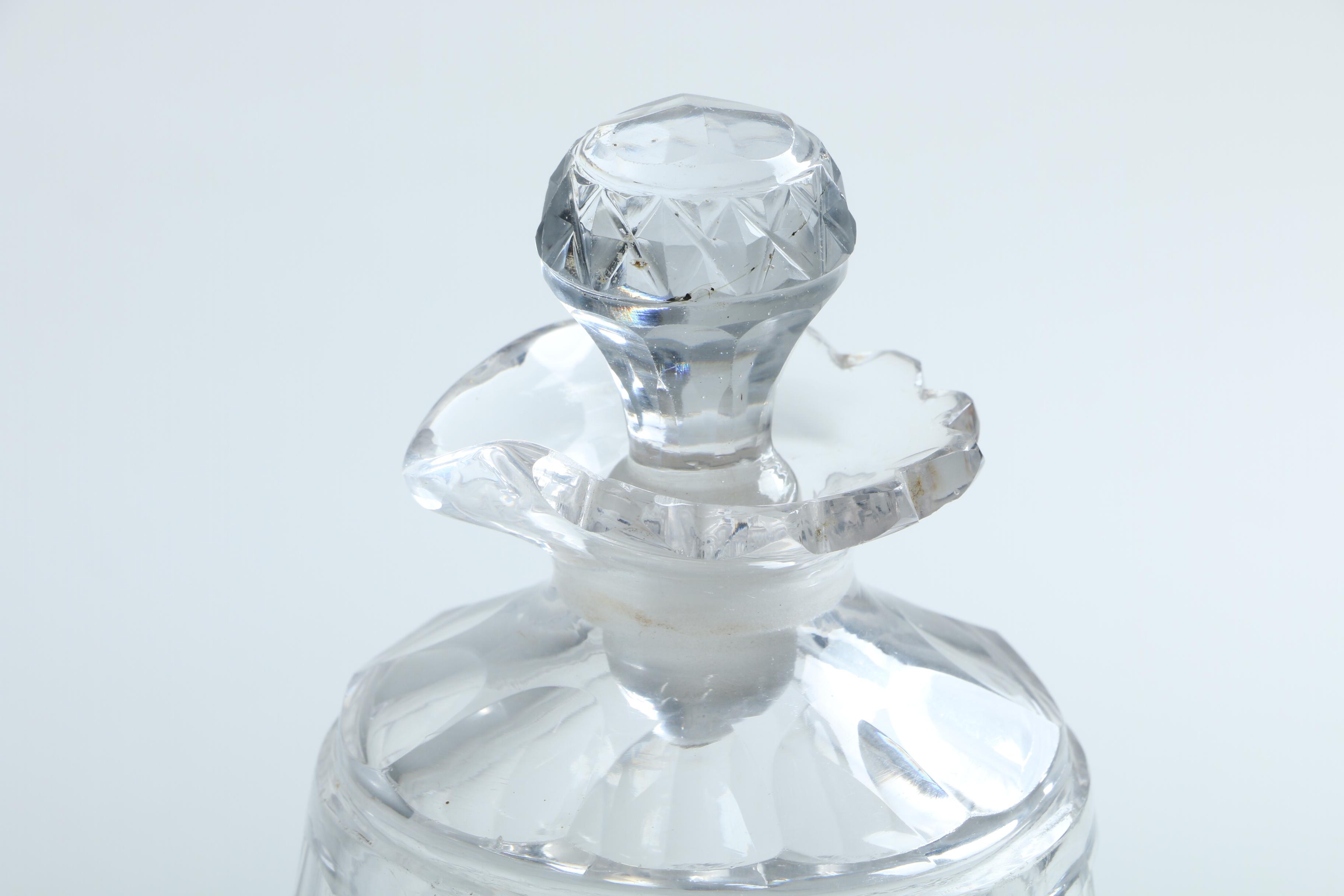 Pressed Glass Decanters