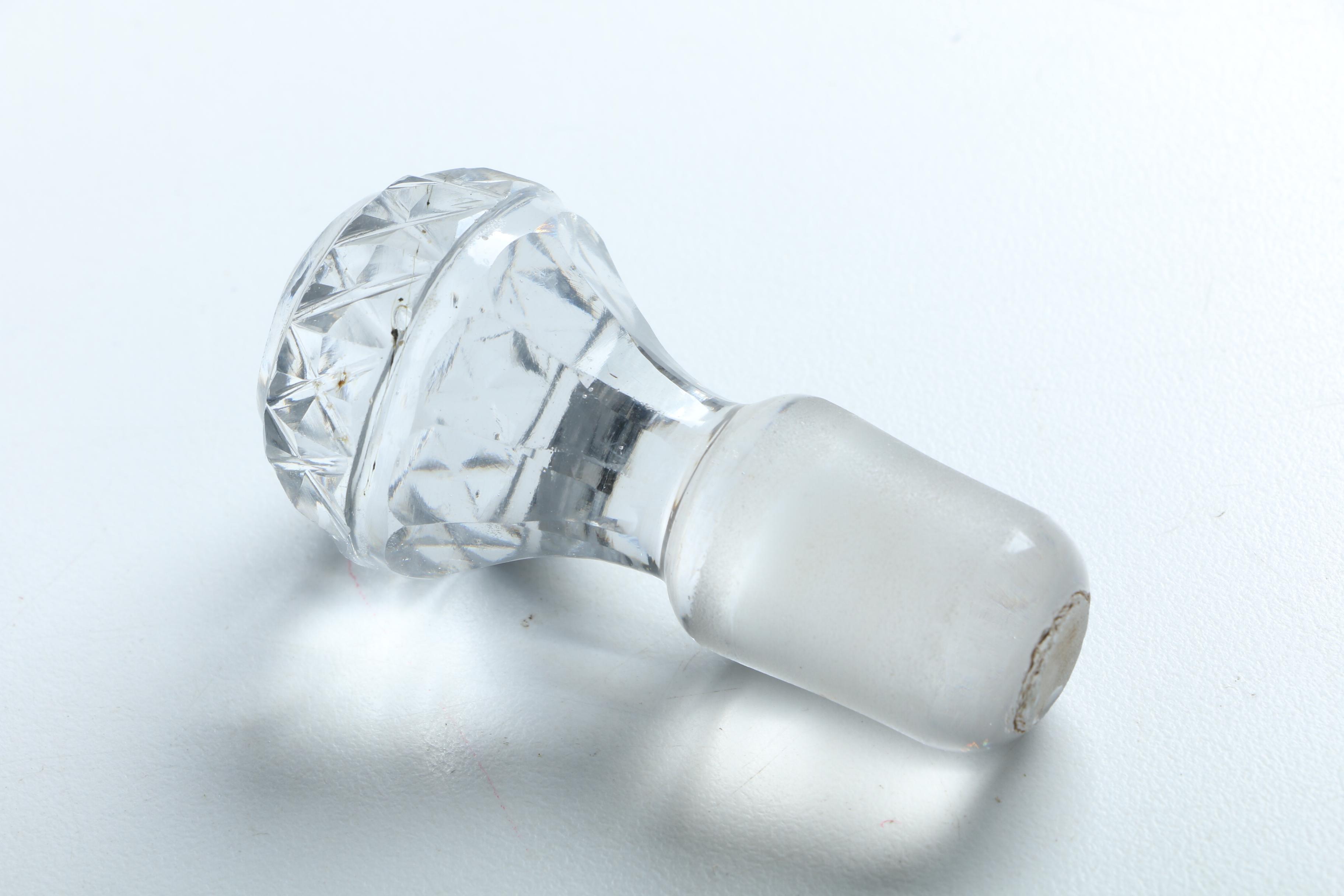 Pressed Glass Decanters