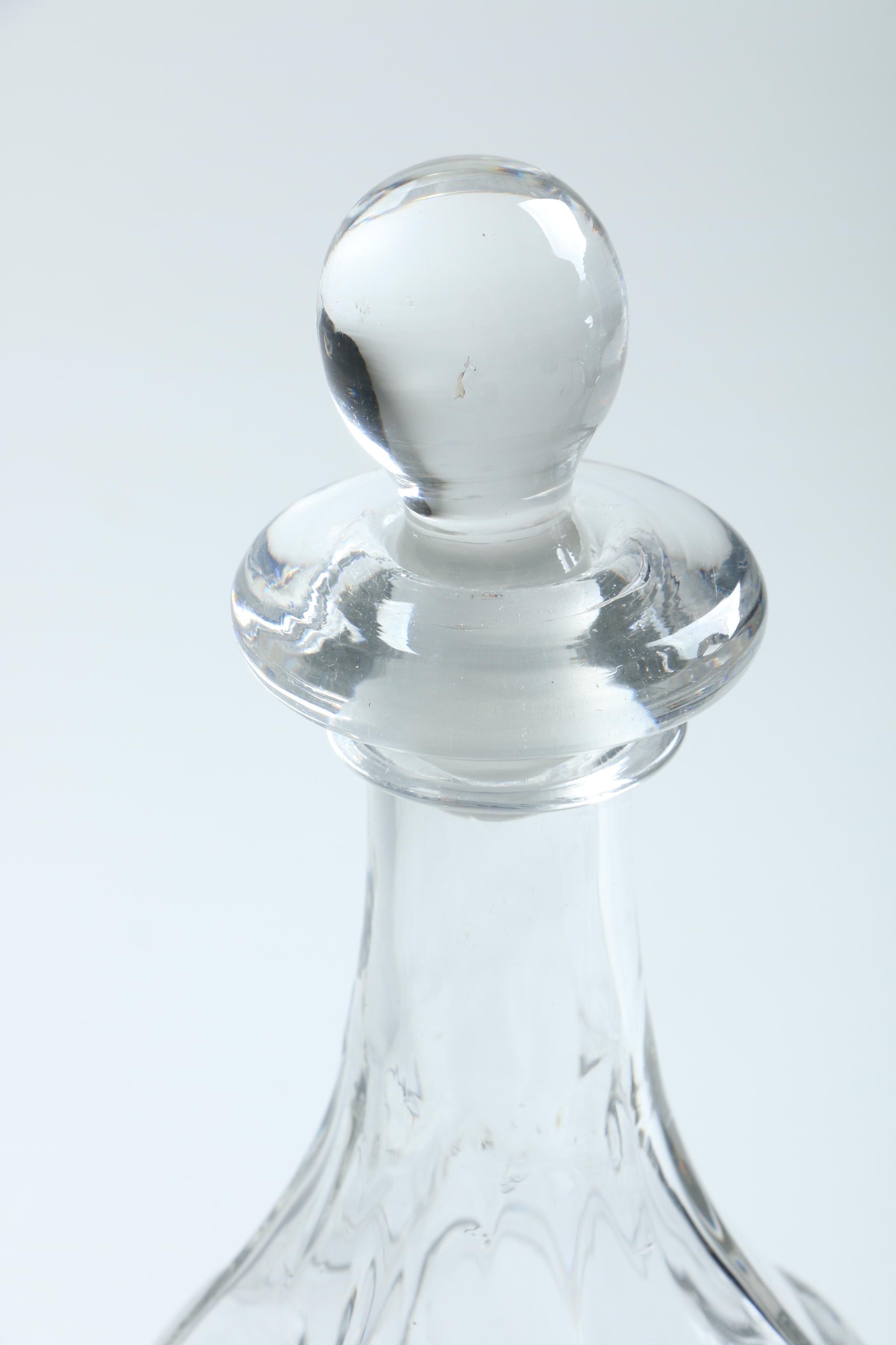 Pressed Glass Decanters