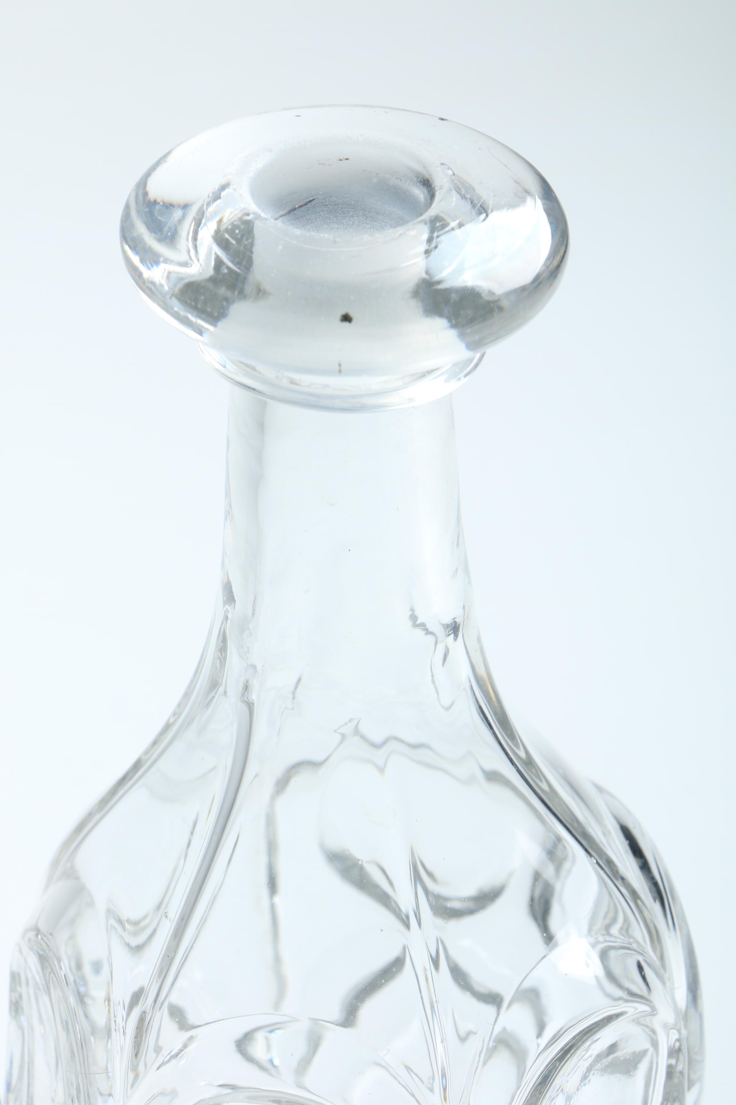 Pressed Glass Decanters