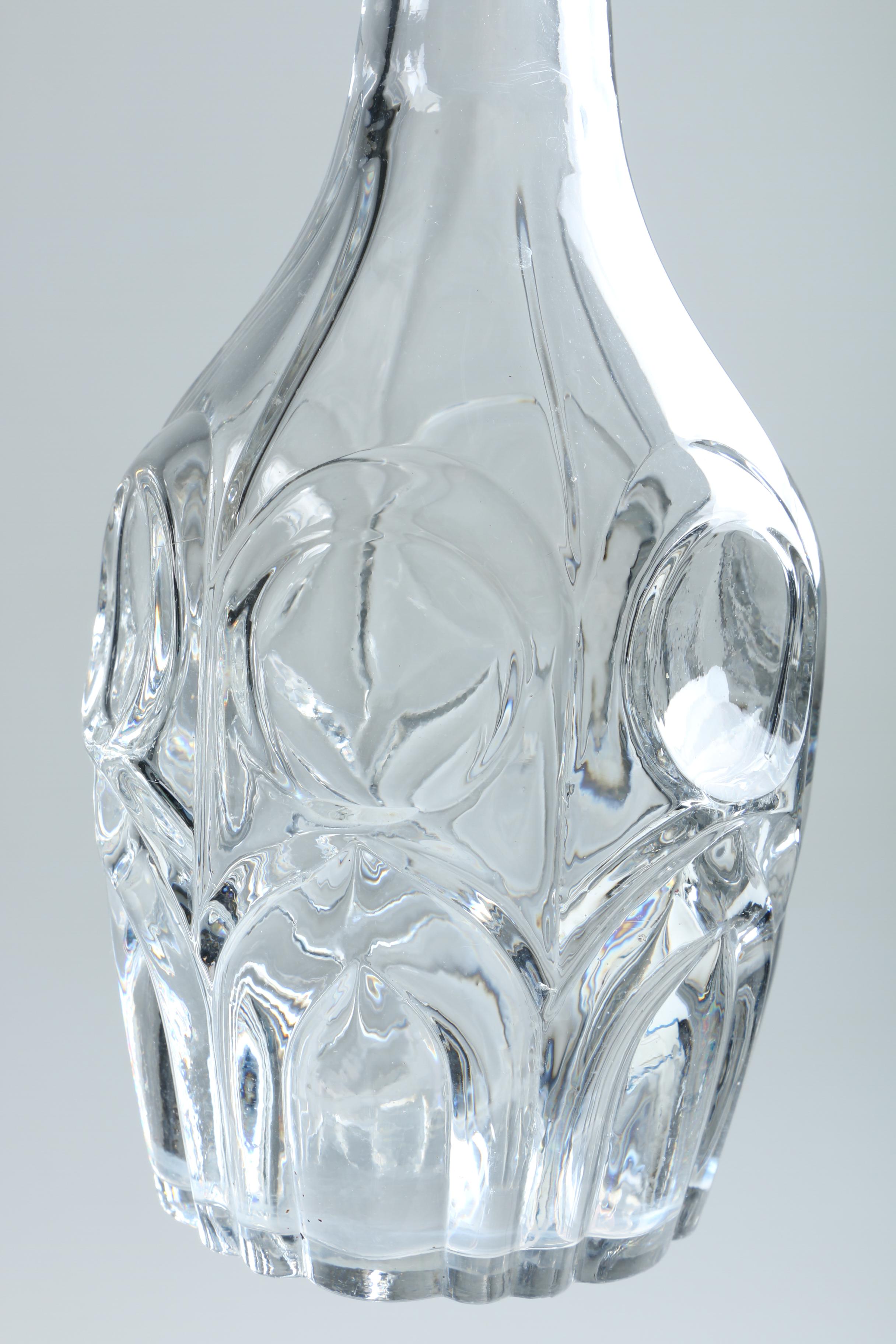 Pressed Glass Decanters