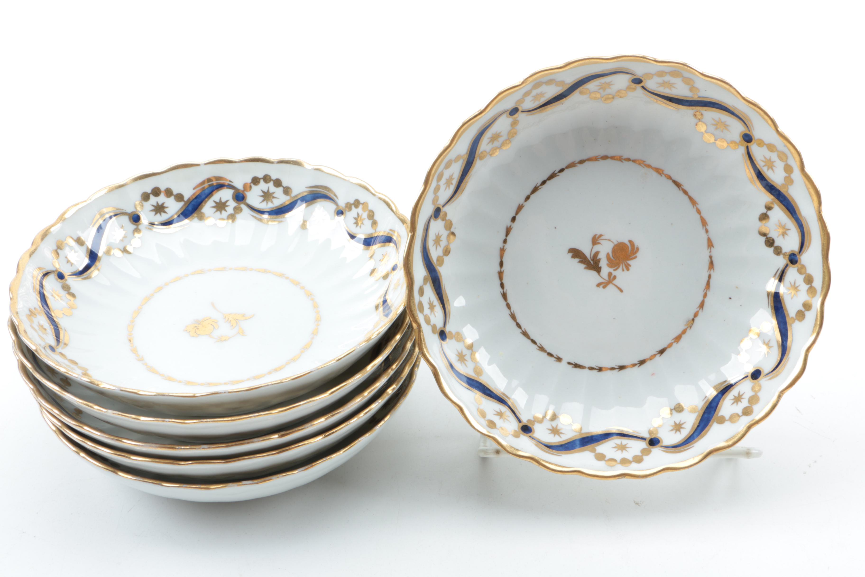 Collection of Antique Demitasse Cups and Saucers