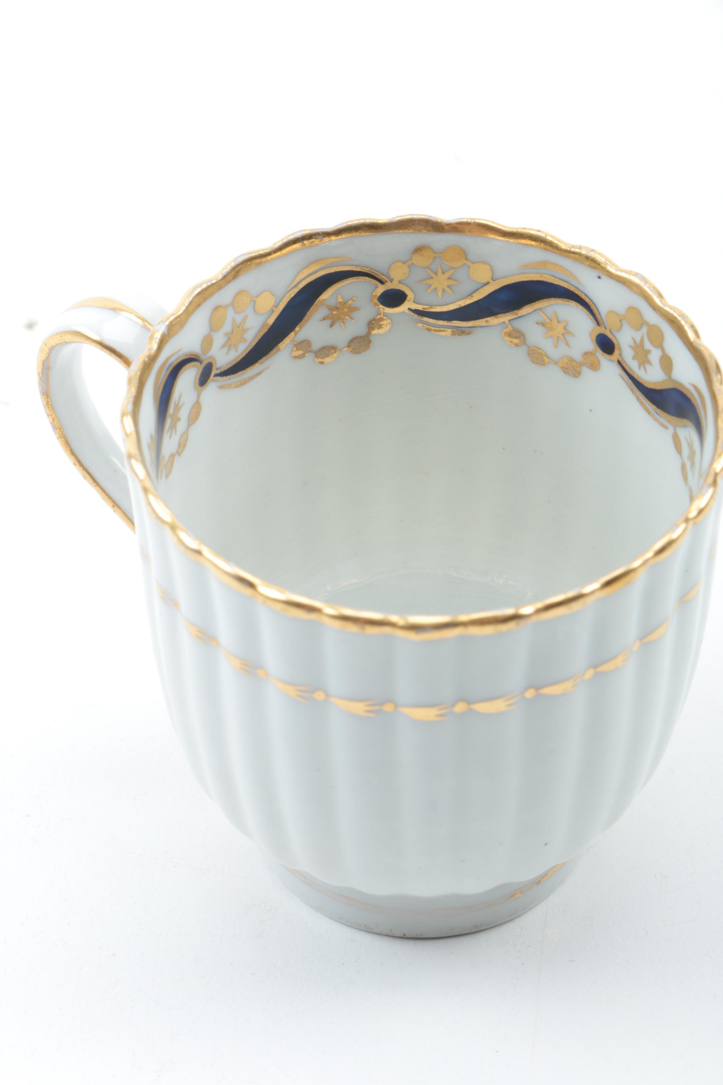 Collection of Antique Demitasse Cups and Saucers