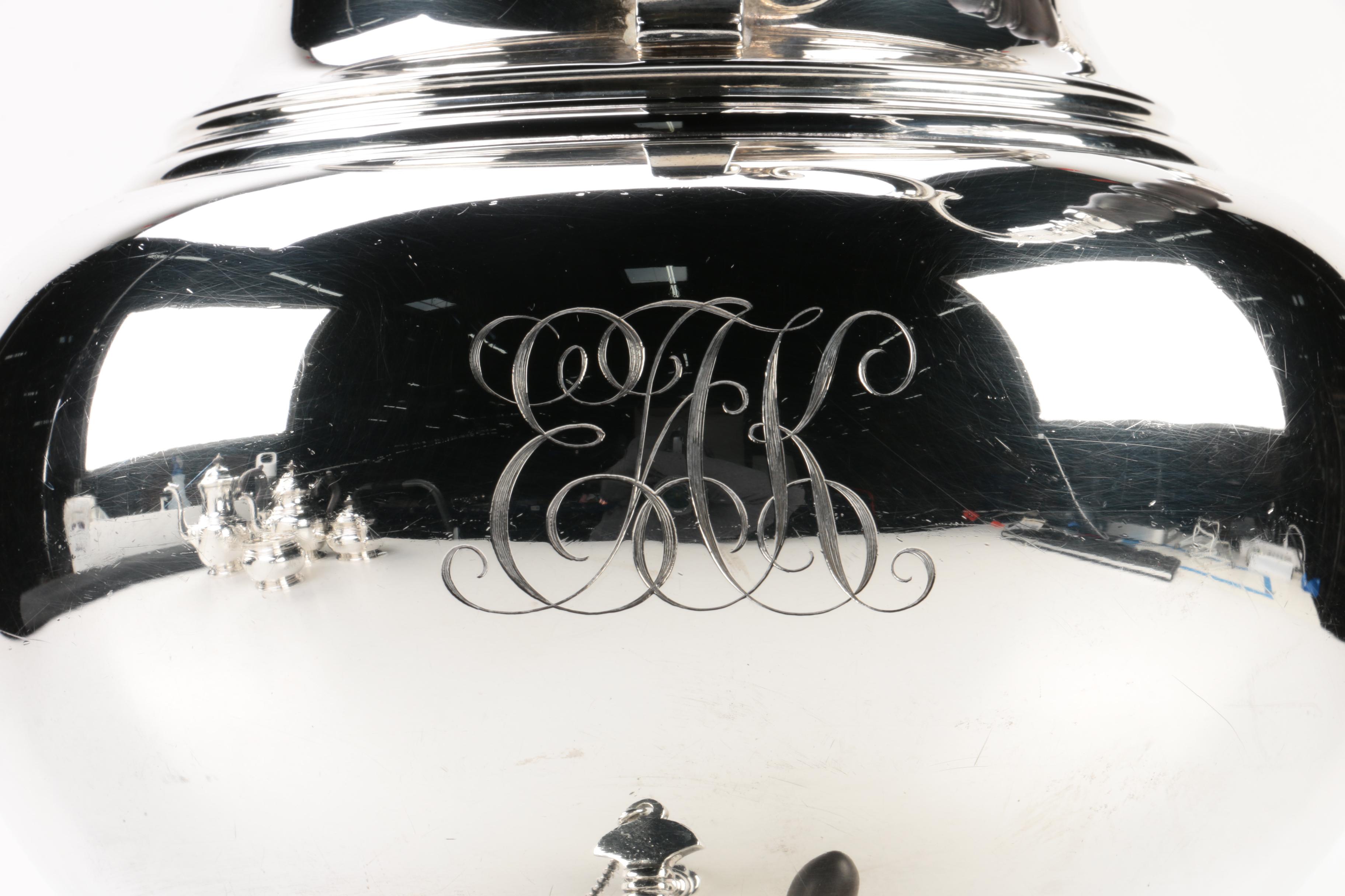 Early 1940s - Early 1950s Gorham Sterling Silver Coffee and Tea Set