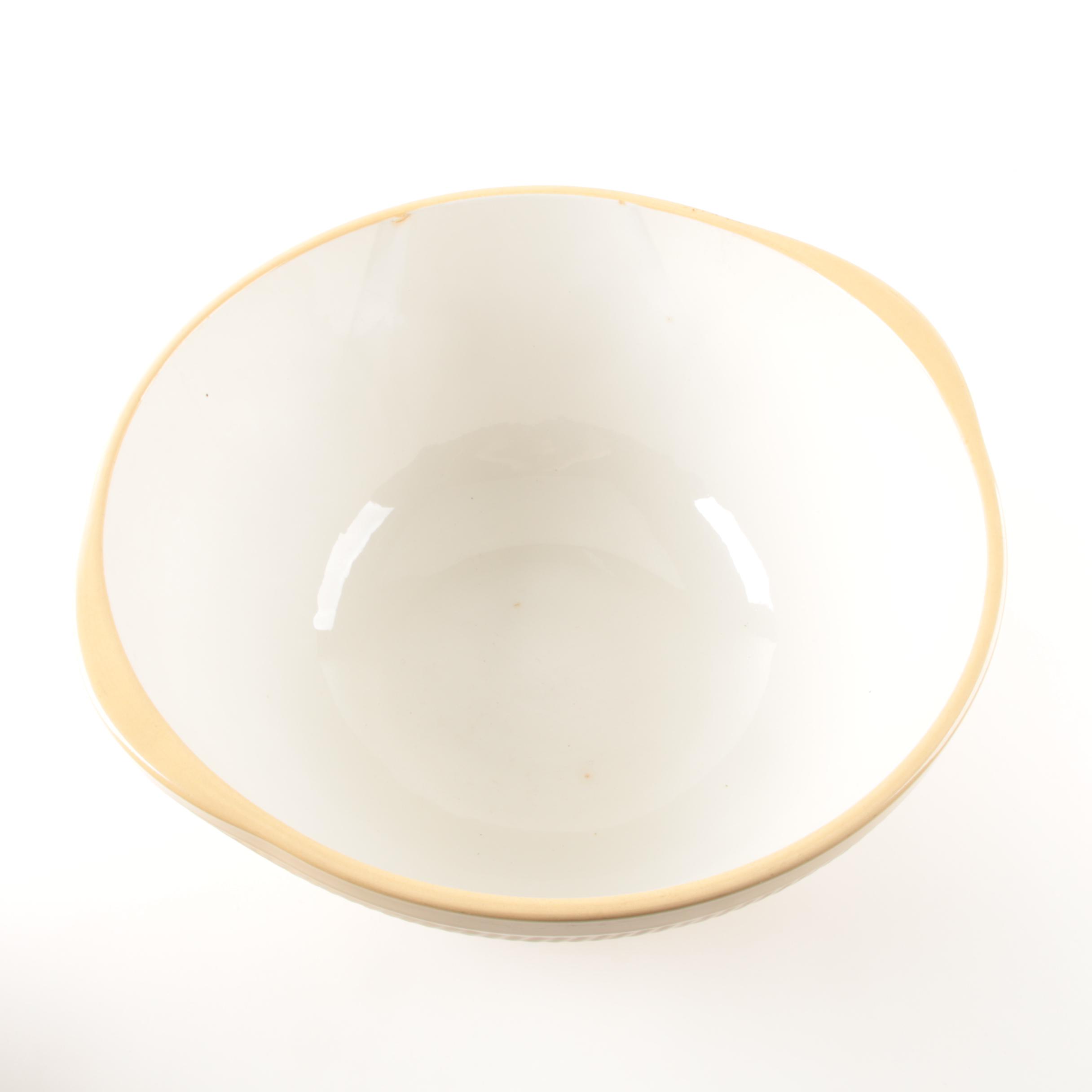 Vintage Green's and Robinson-Ransbottom Pottery Mixing Bowls