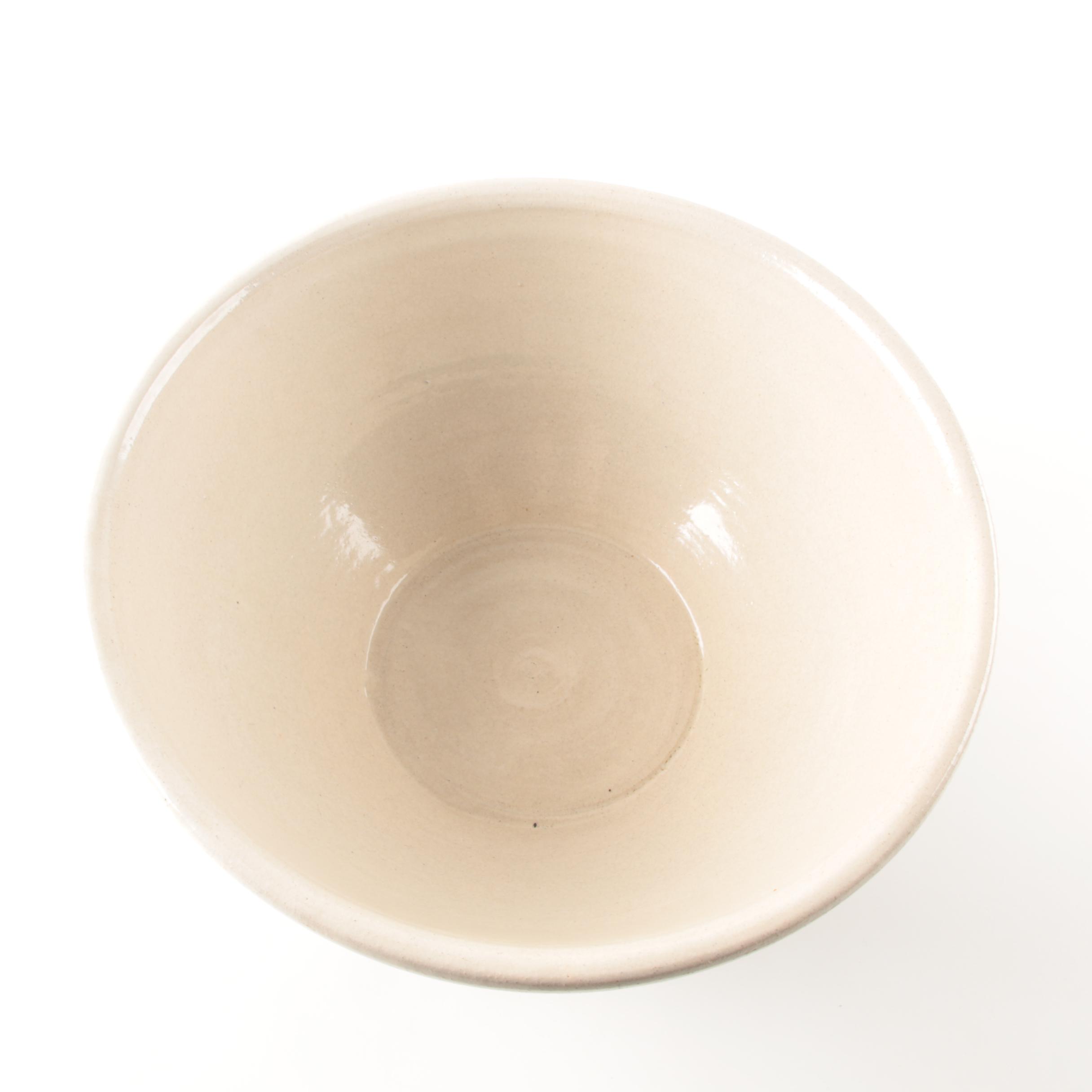 Vintage Green's and Robinson-Ransbottom Pottery Mixing Bowls