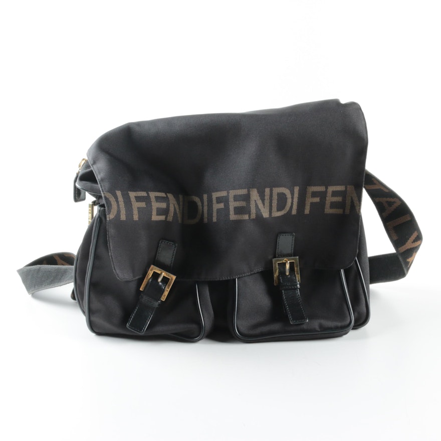 Fendi Nylon Messenger Bag