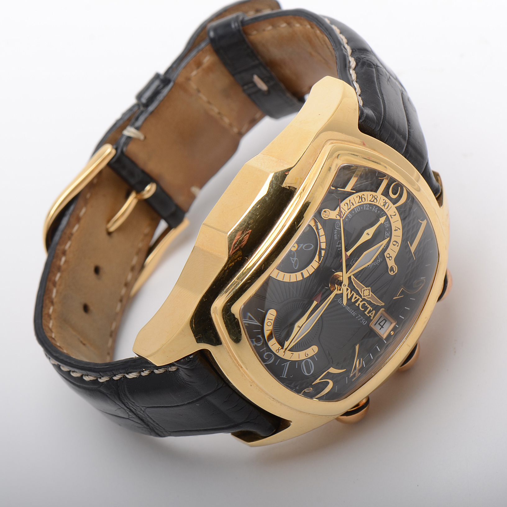 18K Yellow Gold Invicta Dragon Lupah Automatic