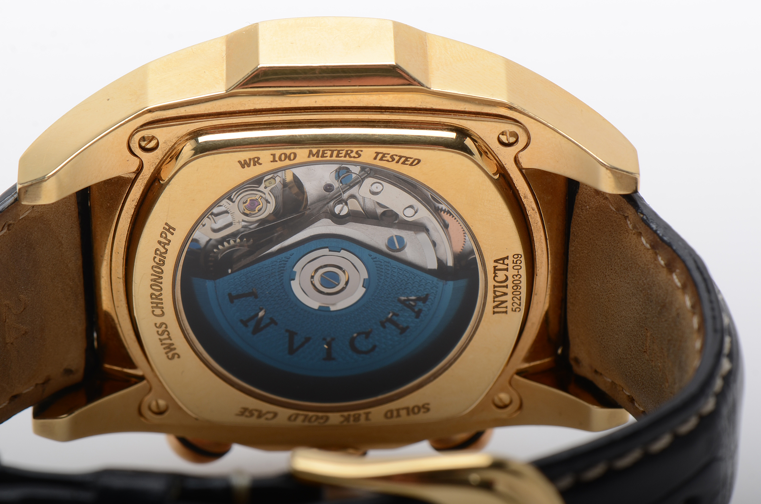 18K Yellow Gold Invicta Dragon Lupah Automatic