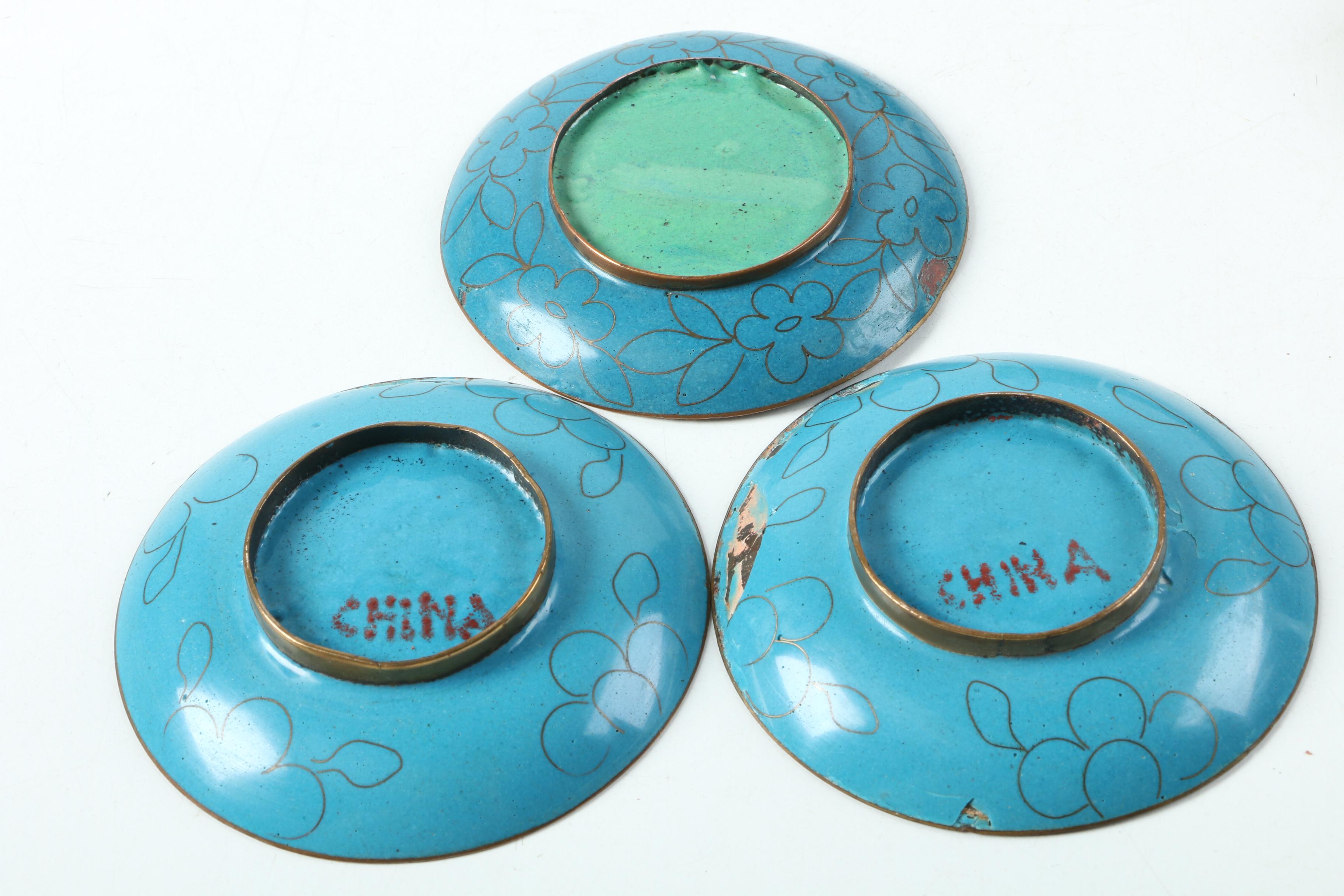 Cloisonné  Smoking Set