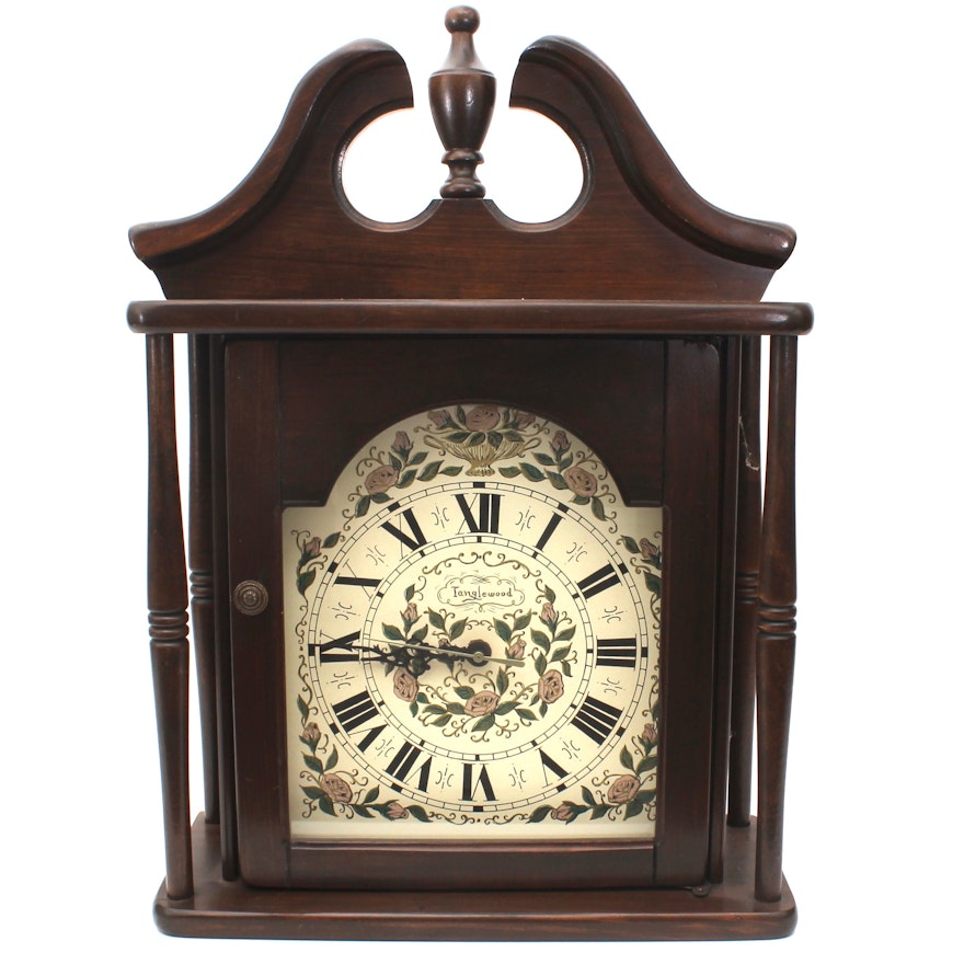 Antique Tanglewood Wooden Clock