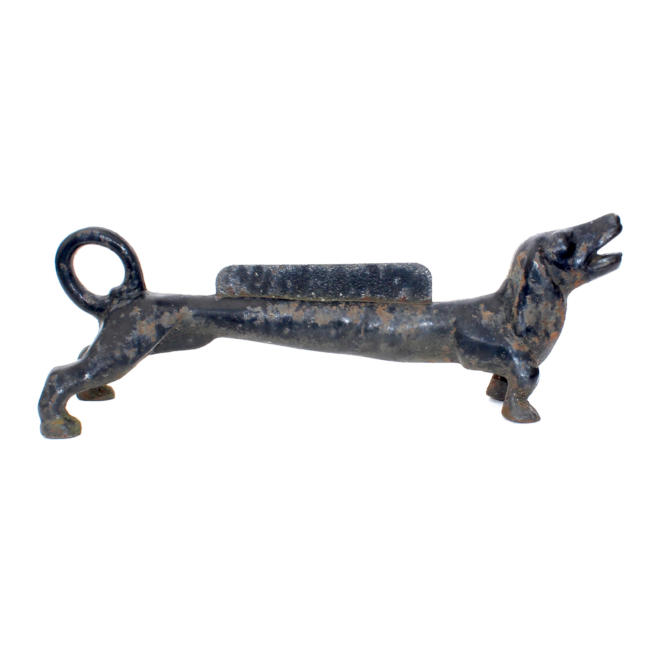 Antique Cast Iron Dachshund Boot Scraper