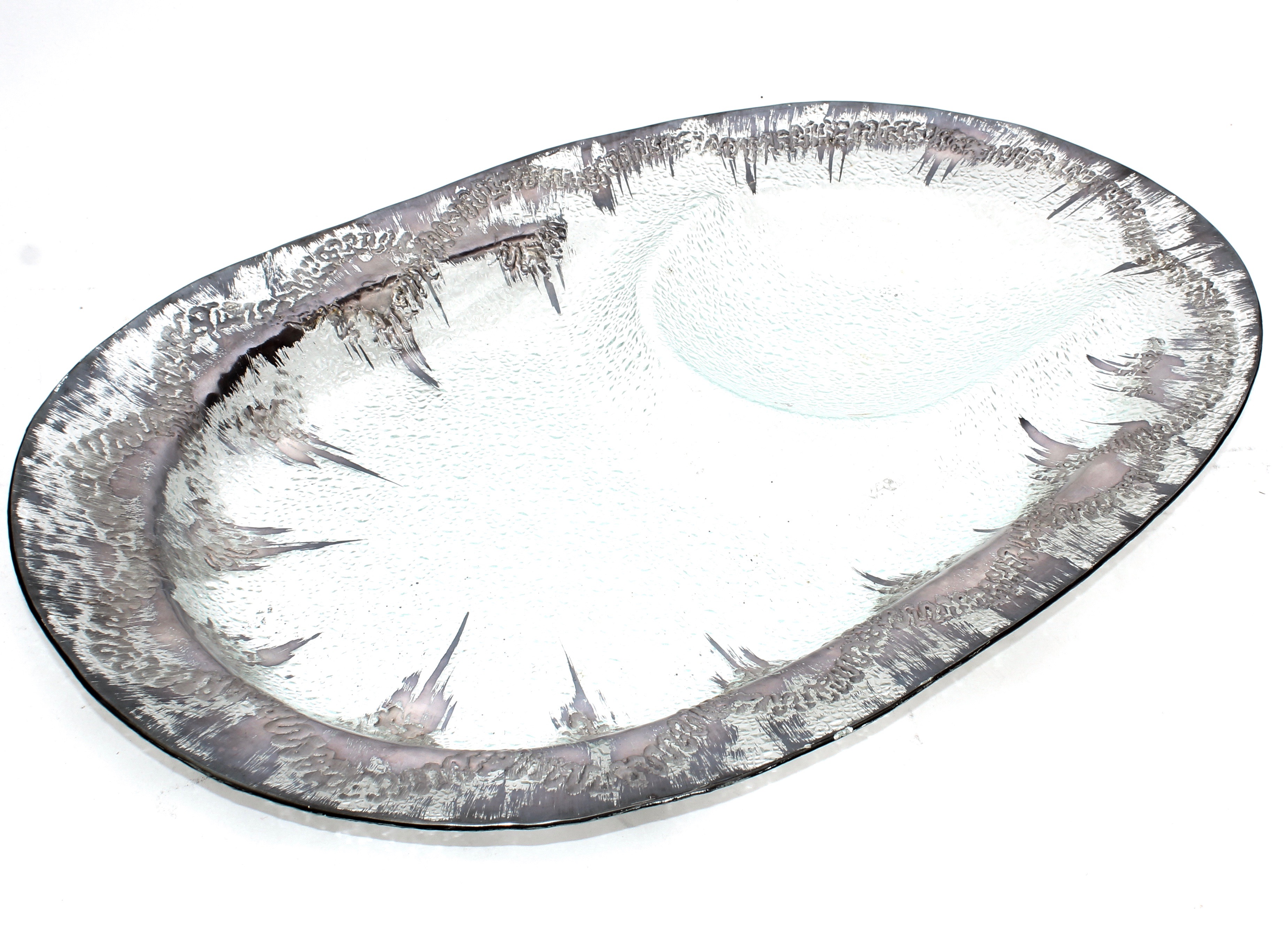 Vintage Glass and Silver Tone Tableware Including Dorothy Thorpe