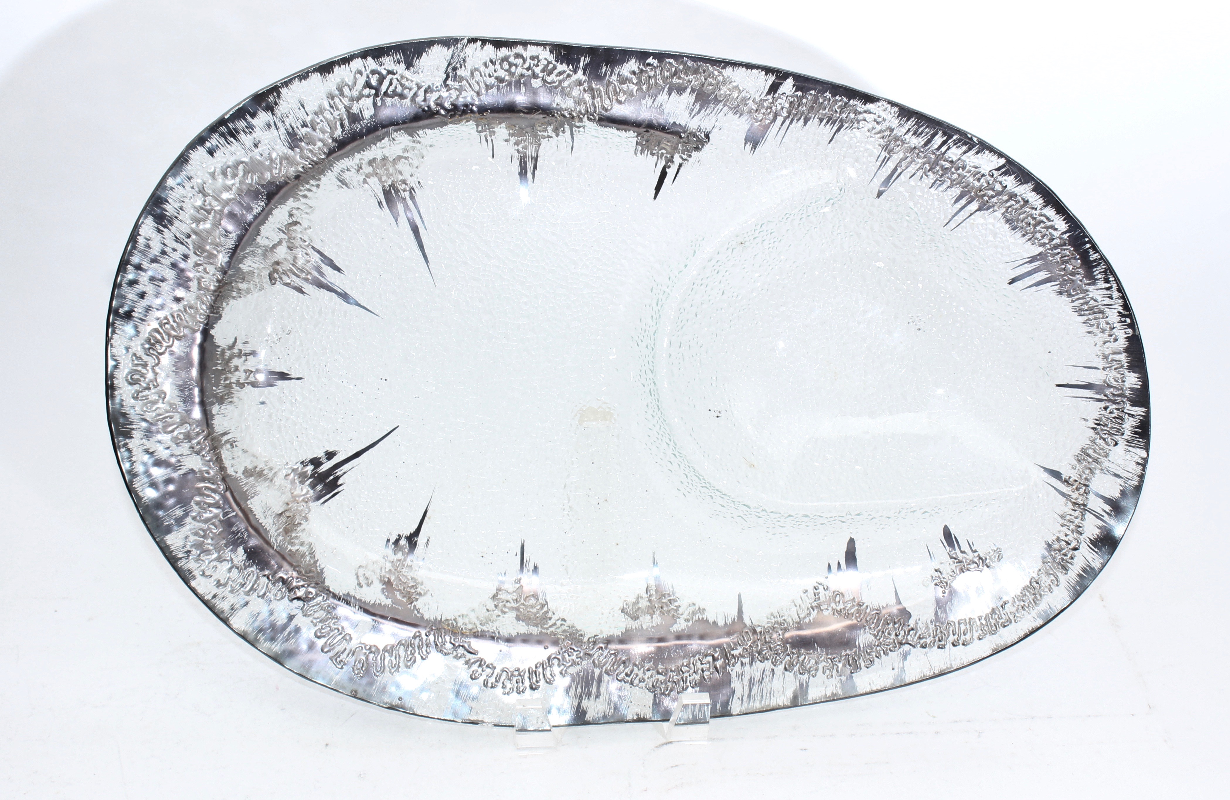 Vintage Glass and Silver Tone Tableware Including Dorothy Thorpe