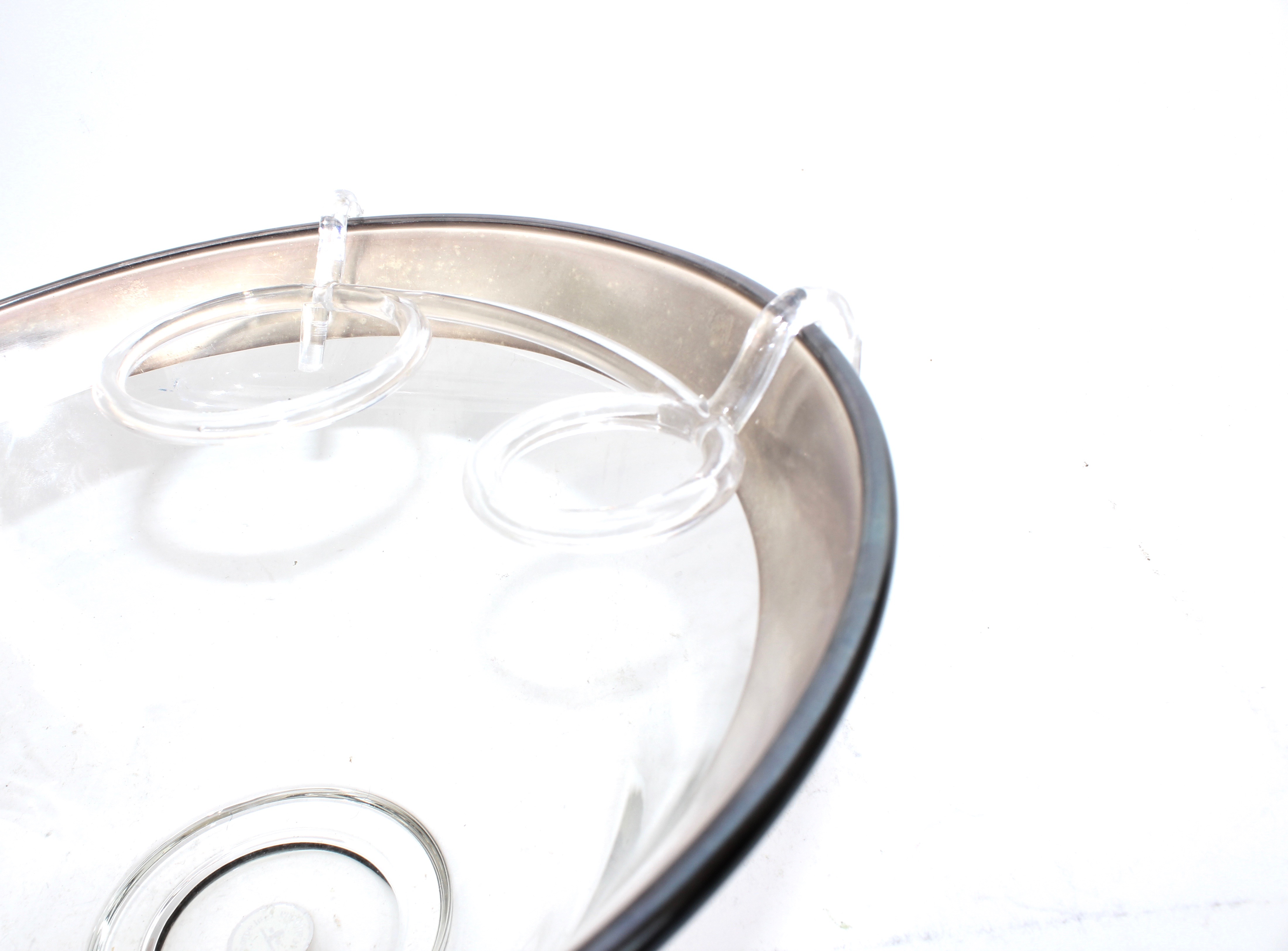 Vintage Glass and Silver Tone Tableware Including Dorothy Thorpe