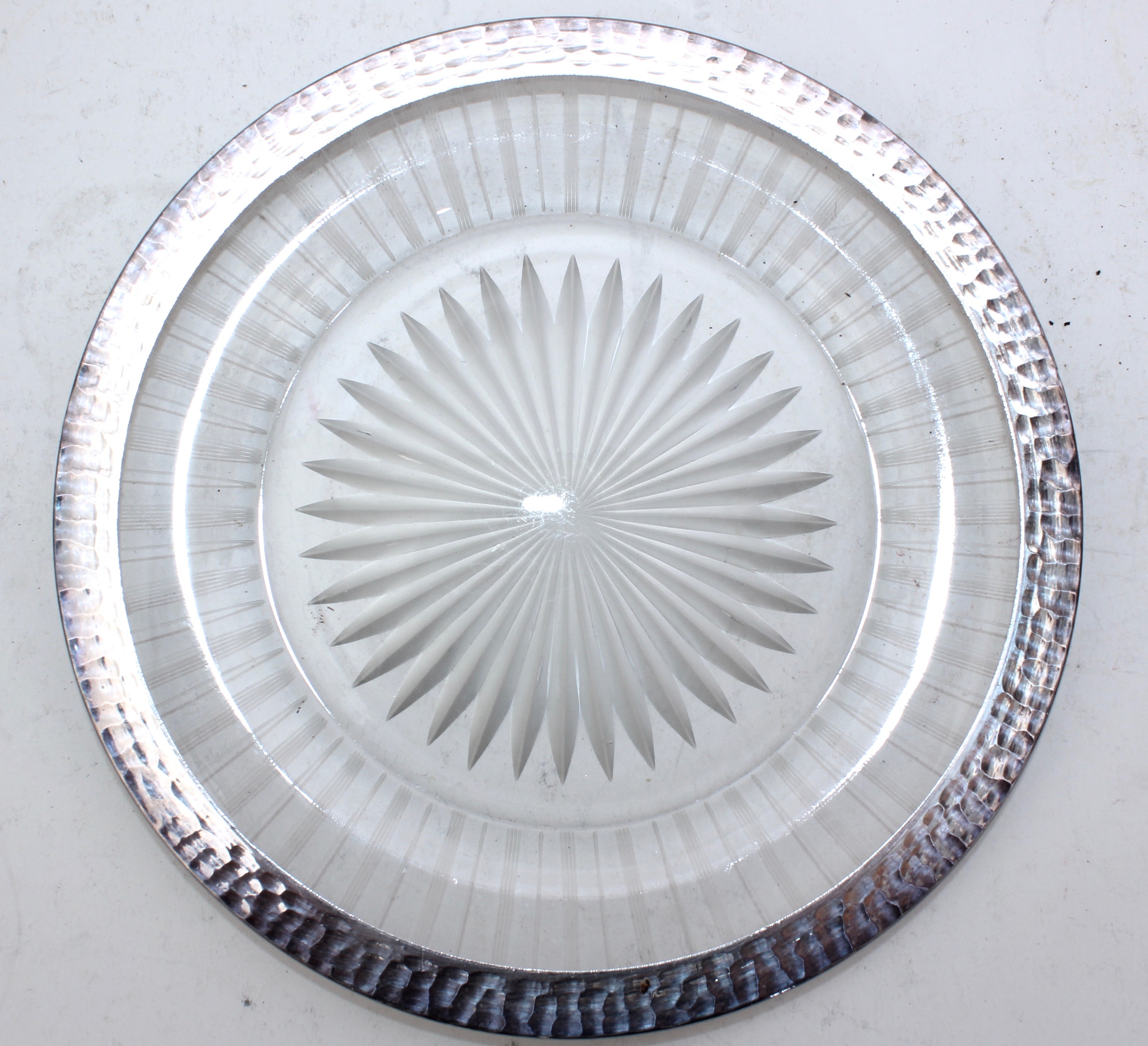 Vintage Glass and Silver Tone Tableware Including Dorothy Thorpe