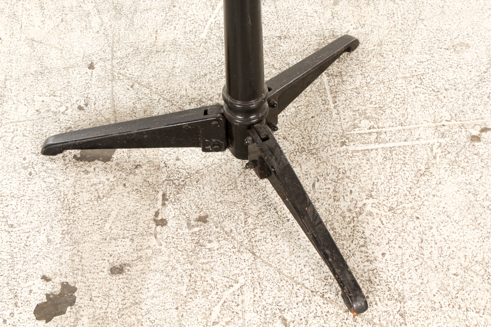 Birch and Iron Tilting Drawing Table