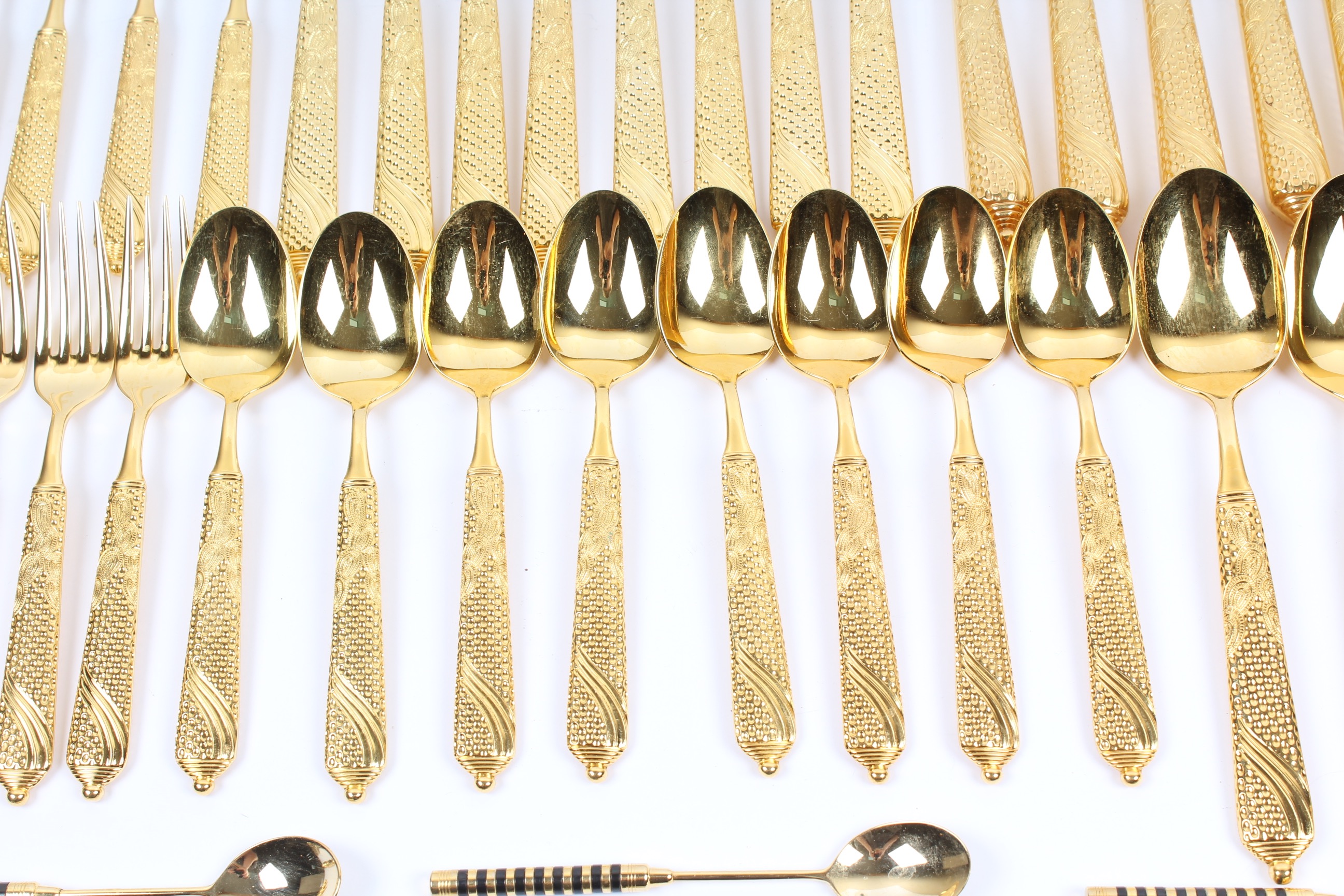Yamazaki Gold-Tone Flatware