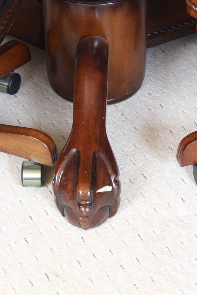 Poker Table and Chairs by American Heritage Billiards