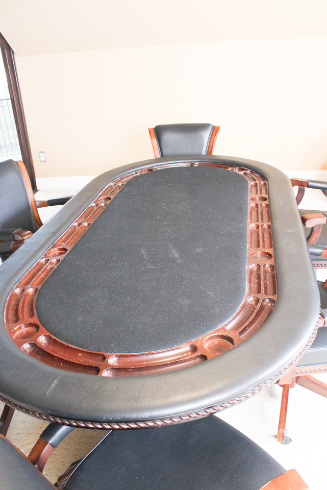 Poker Table and Chairs by American Heritage Billiards