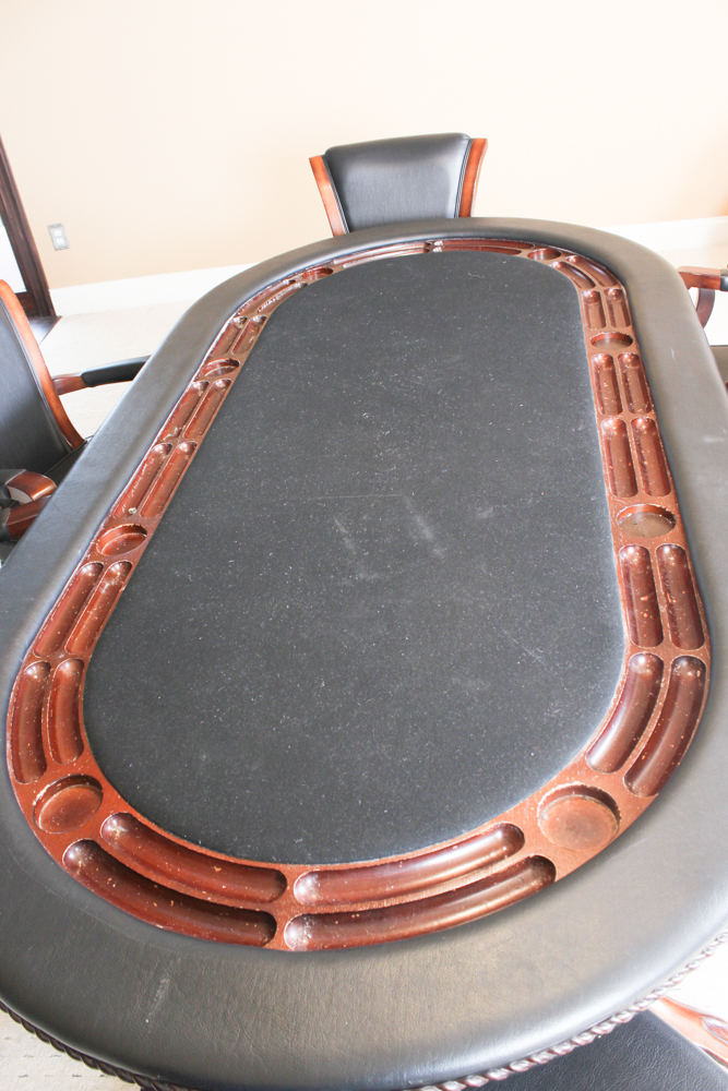 Poker Table and Chairs by American Heritage Billiards