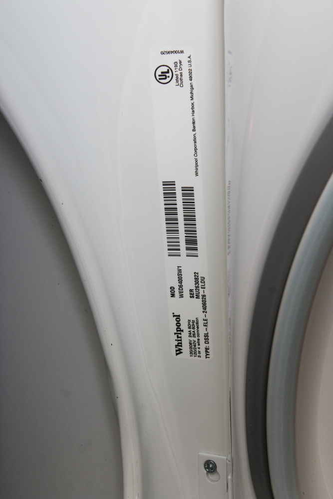 Whirlpool Cabrio Dryer