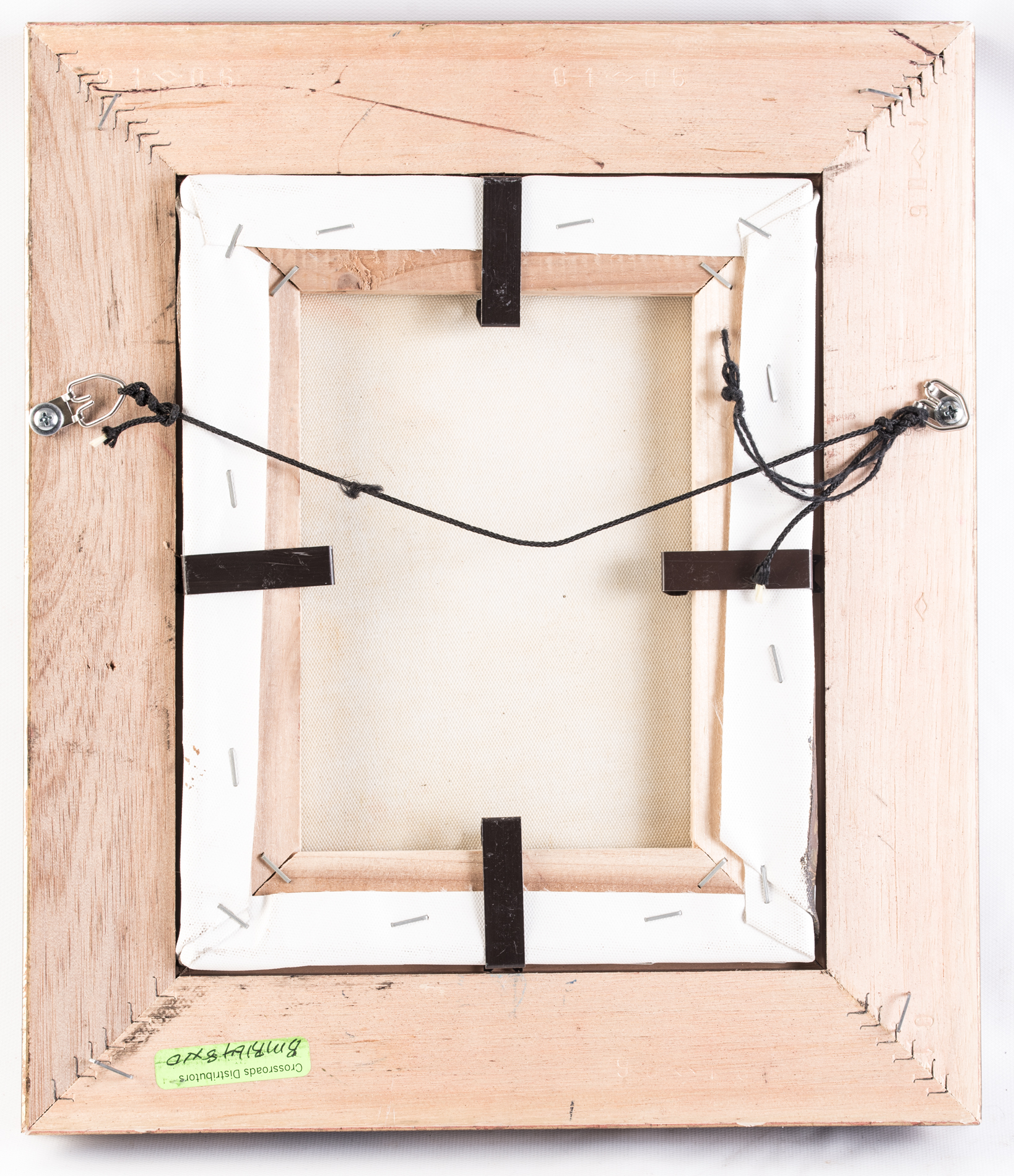 Acrylic Painting of a Seaside Village Street Scene