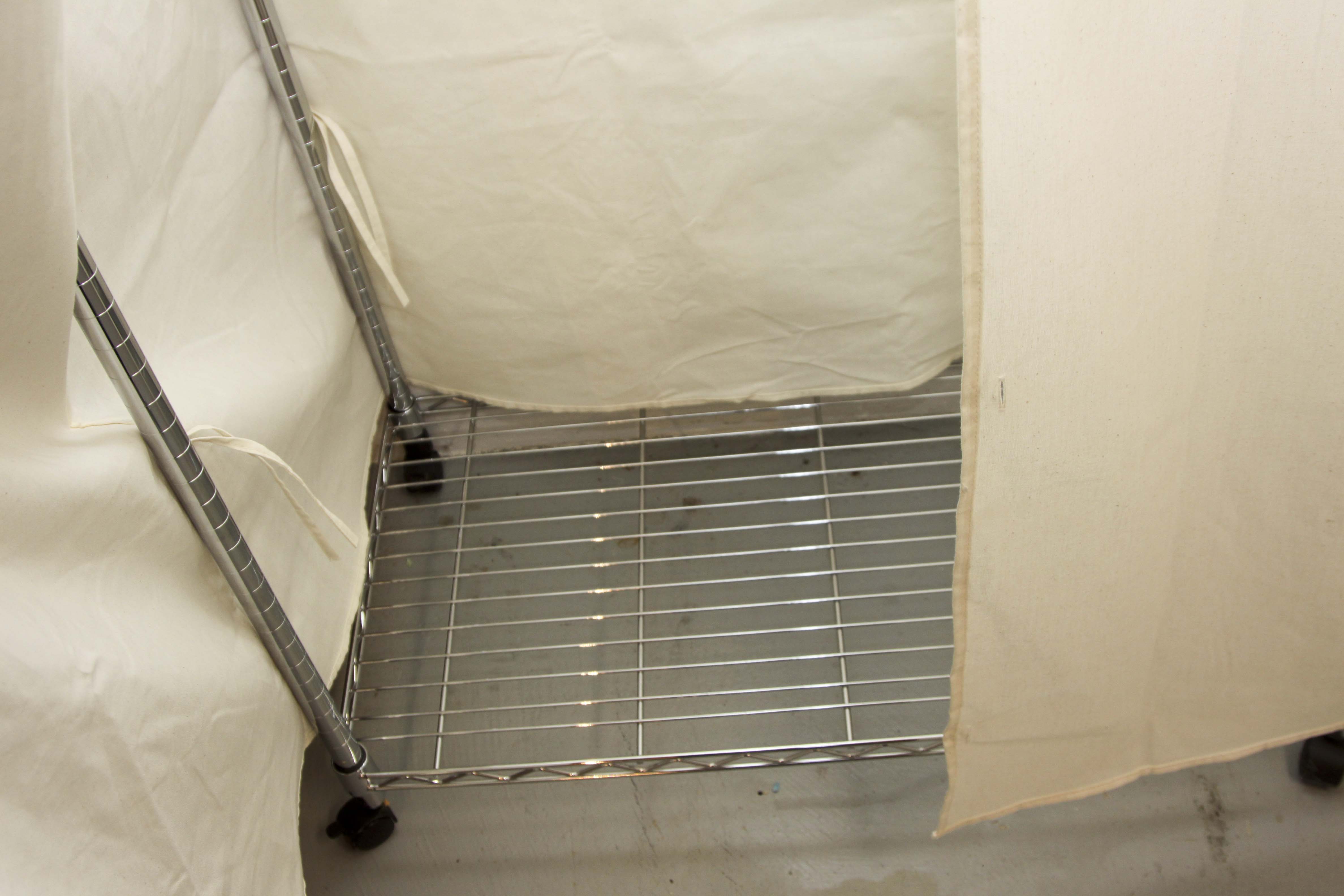 Metal and Clothes Rack