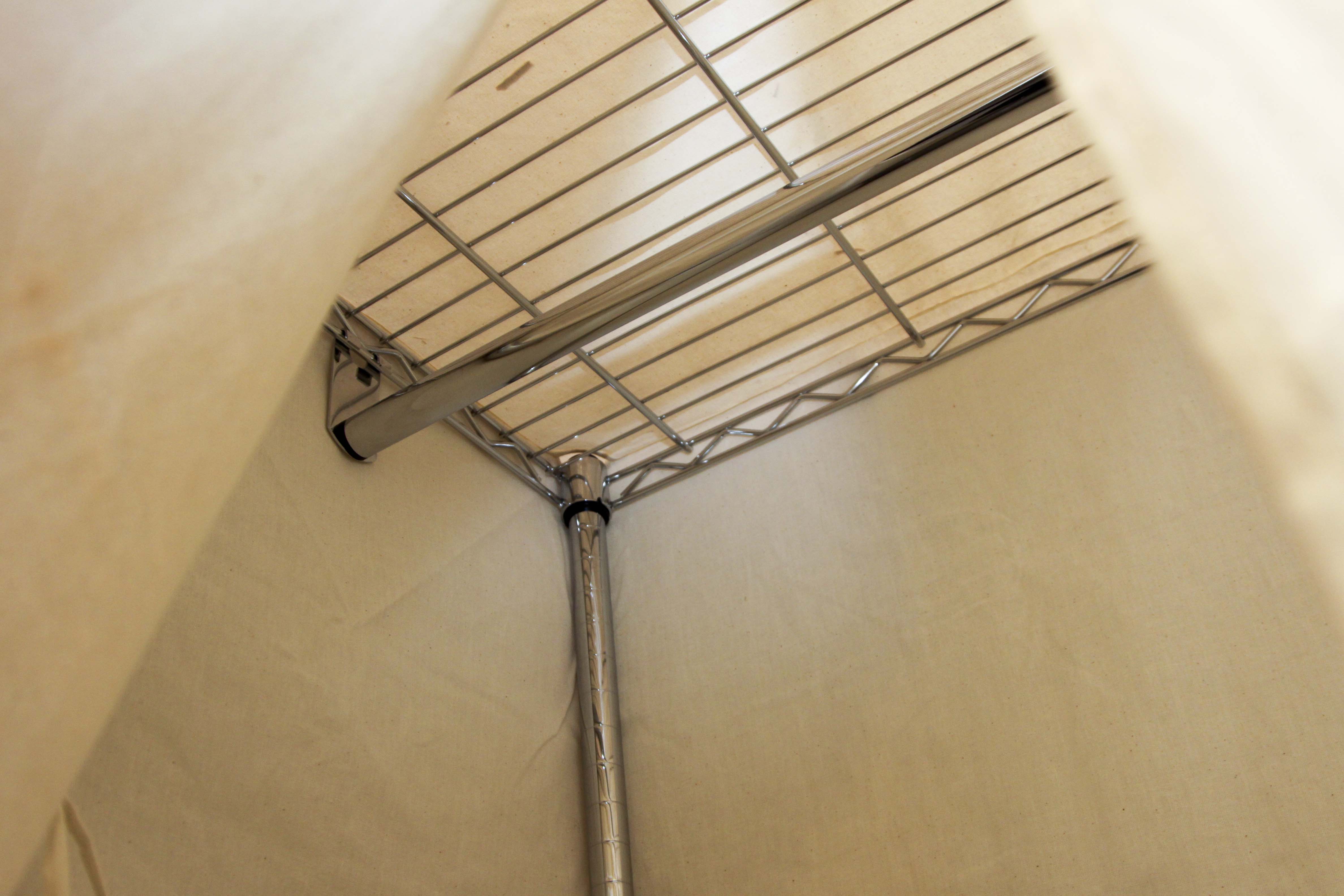 Metal and Clothes Rack