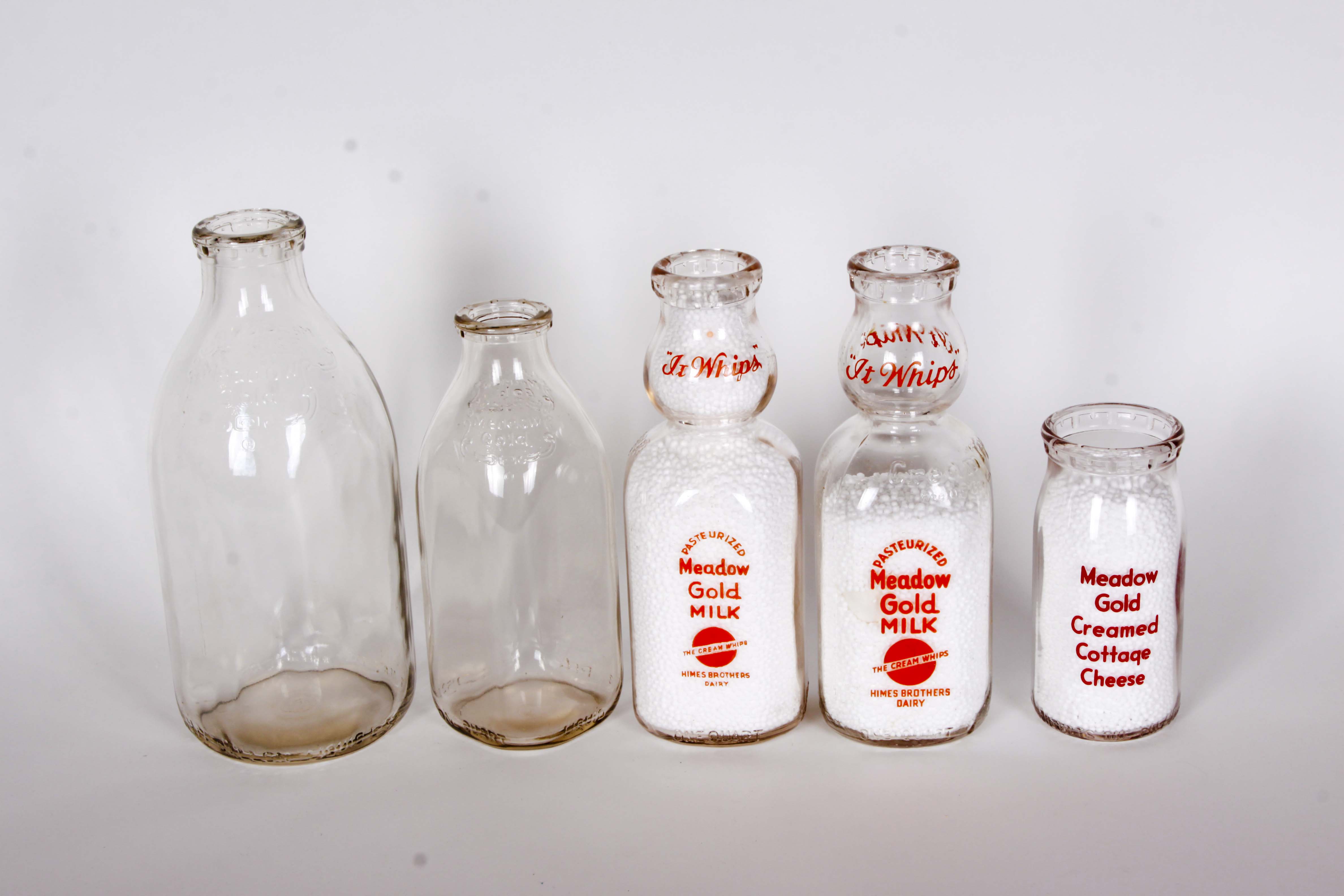 Meadow Gold Milk Bottles