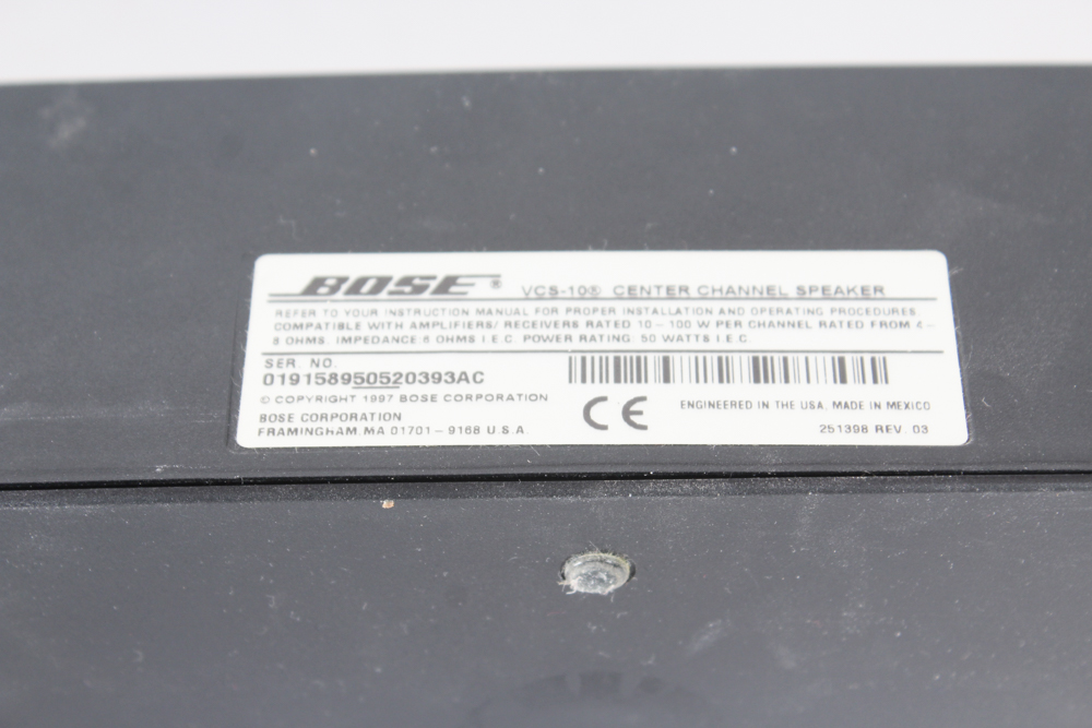 Bose Multimedia Speaker System