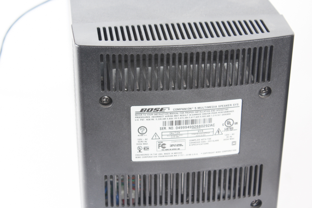 Bose Multimedia Speaker System