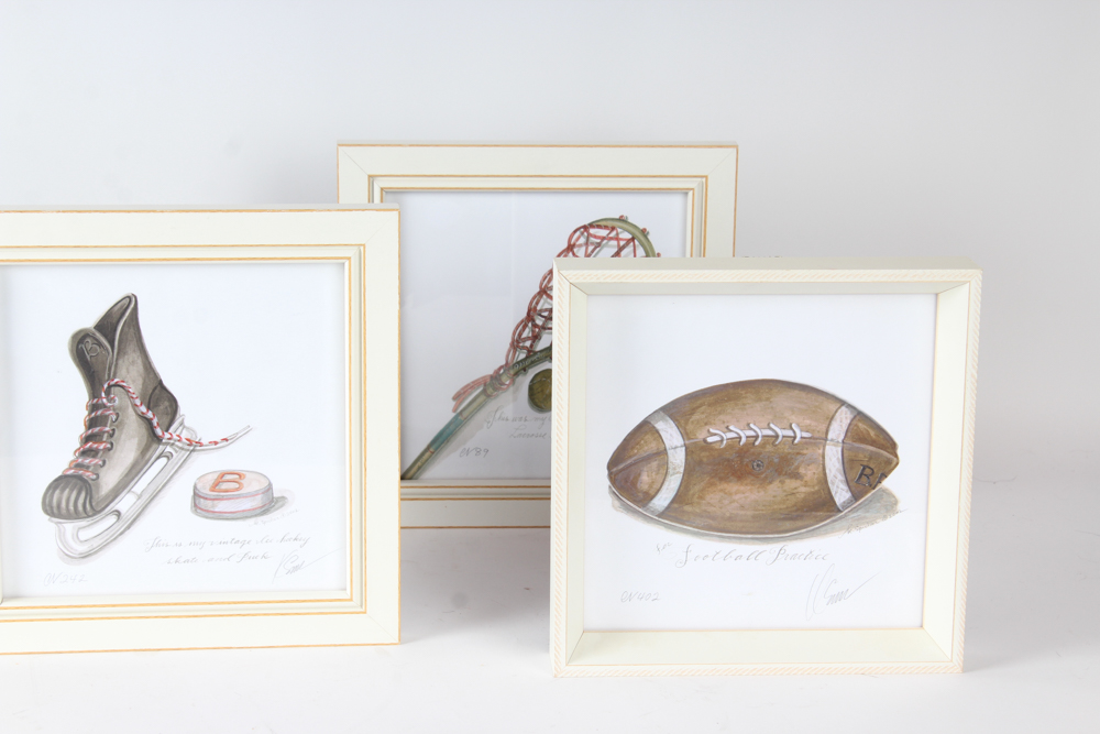 K. Spicher Signed "Sports" Series