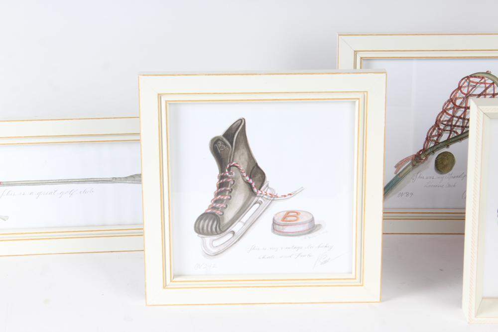 K. Spicher Signed "Sports" Series