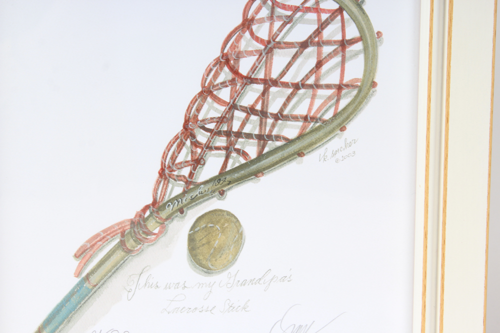 K. Spicher Signed "Sports" Series