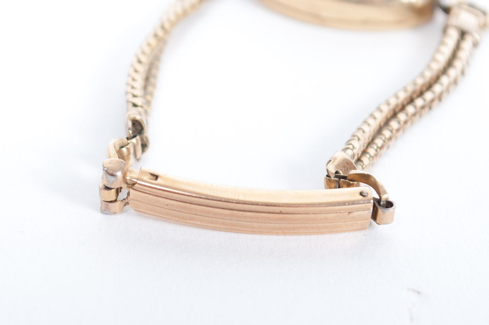 Vintage Bulova Yellow-Toned Stem Wind and Hamilton 14K Gold-Filled Watches