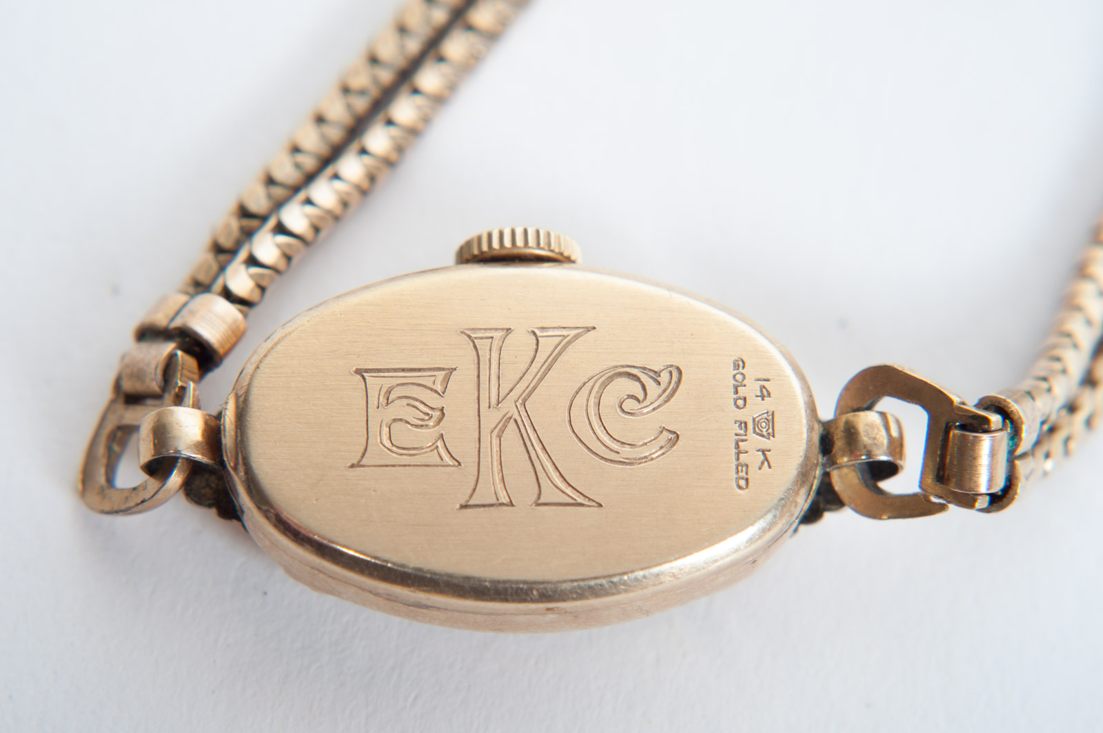 Vintage Bulova Yellow-Toned Stem Wind and Hamilton 14K Gold-Filled Watches