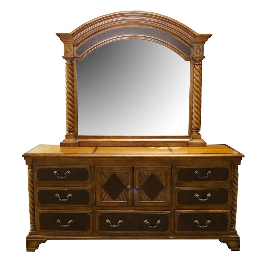 "Highlands" Dresser and Mirror from Alexander Julian Home