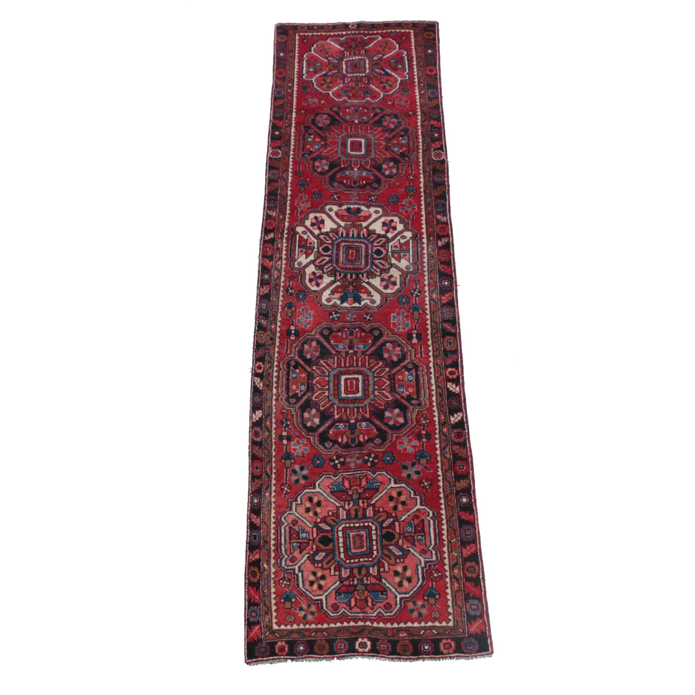 Hand-Knotted Northwest Persian Wool Carpet Runner