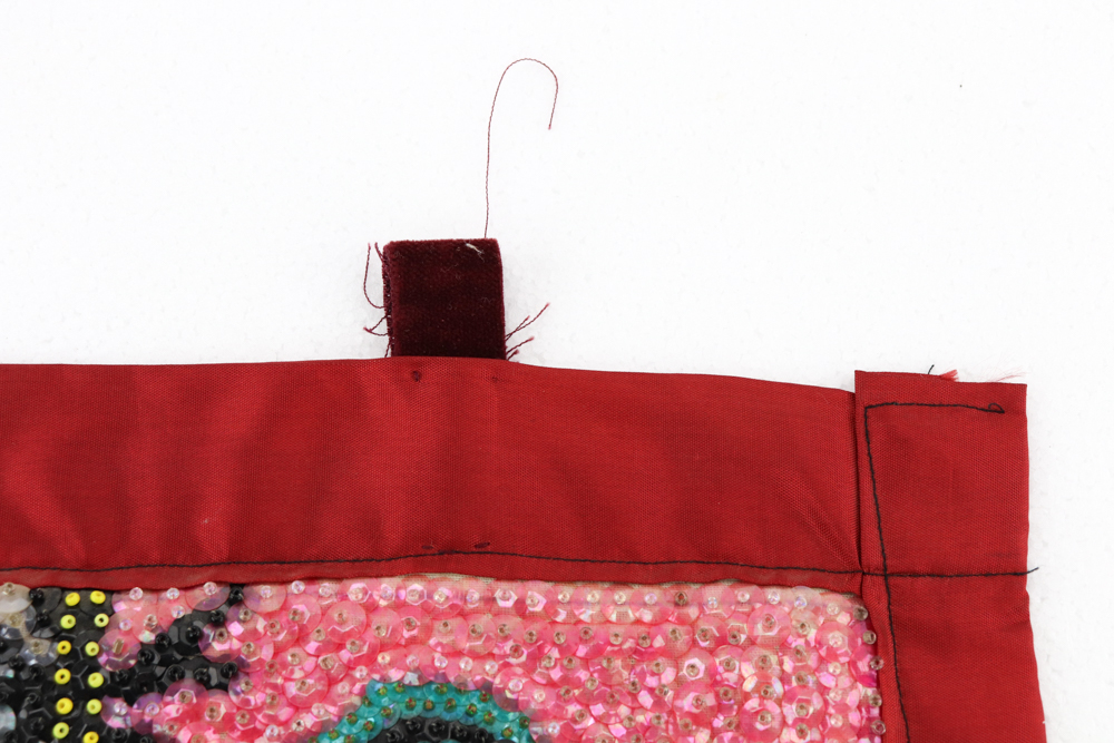 Haitian Drapo Vodou Flag "Ceremony for Damballah"